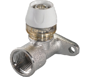 Uponor RTM muurplaat met flens RTM 16x1/2 1048596