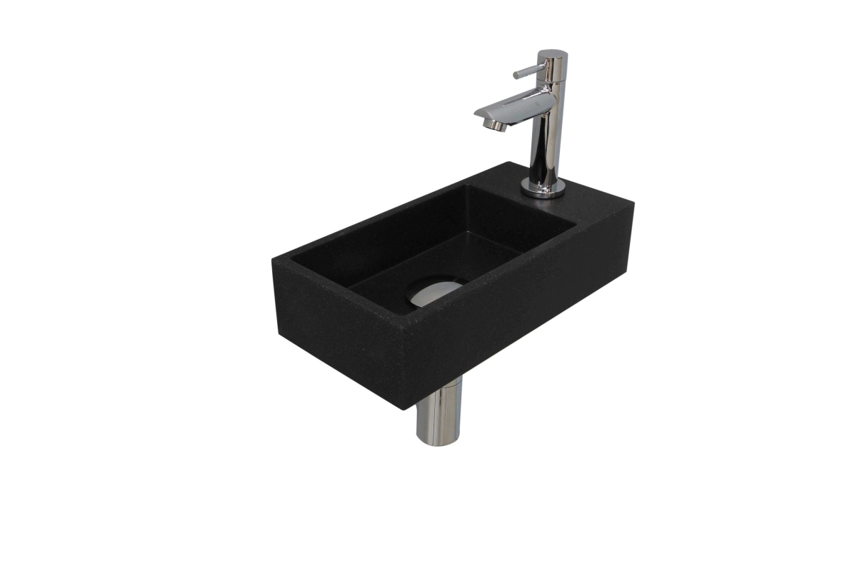 INK Versus Fonteinpack Quartz rechts 1805134 Quartz zwart/chroom H90xB360xD180