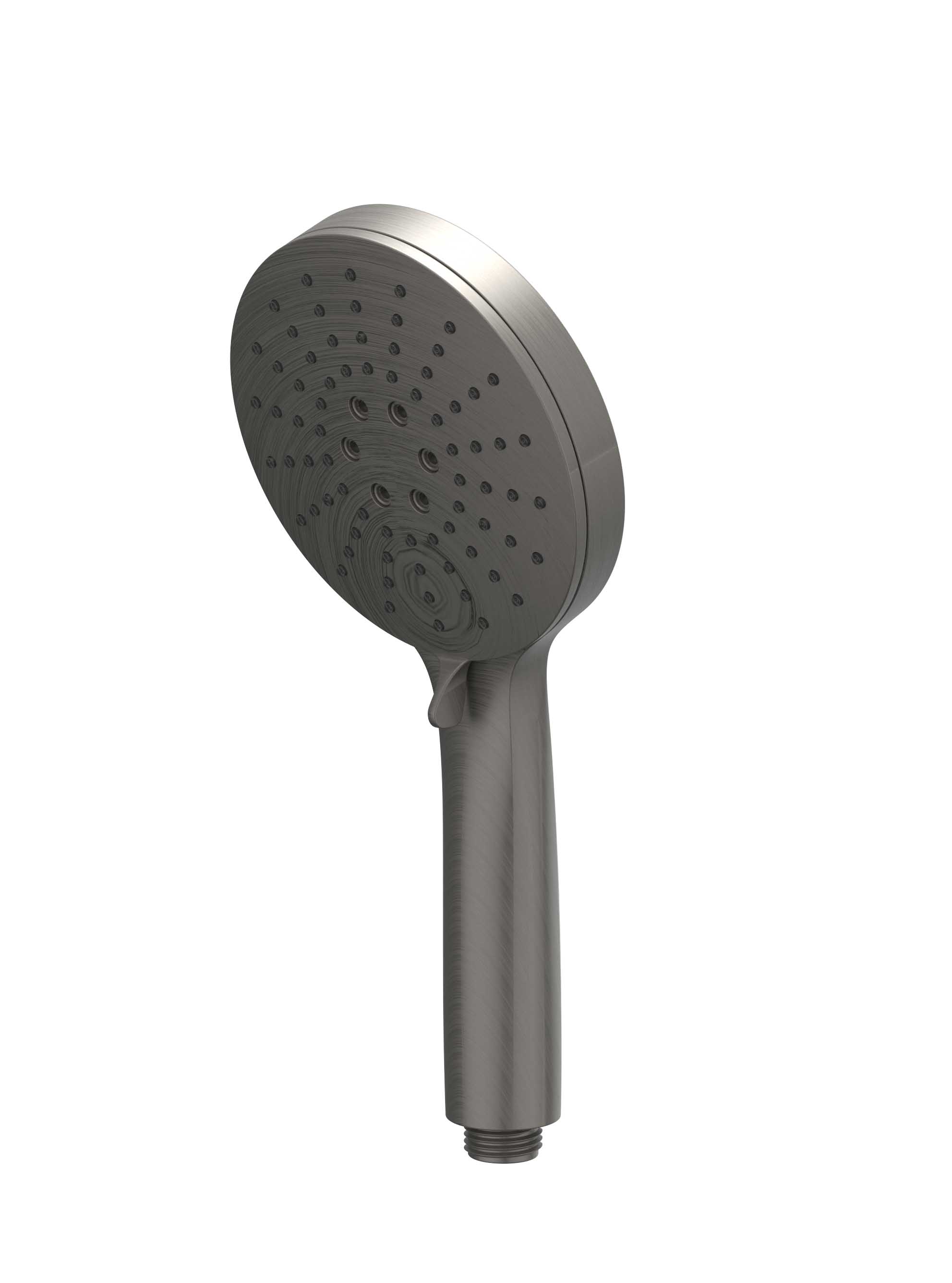 IVY Toebehoren Handd 3-standen m/antikalk nozzels van ABS kunststof 6900406 gebr. metal black PVD