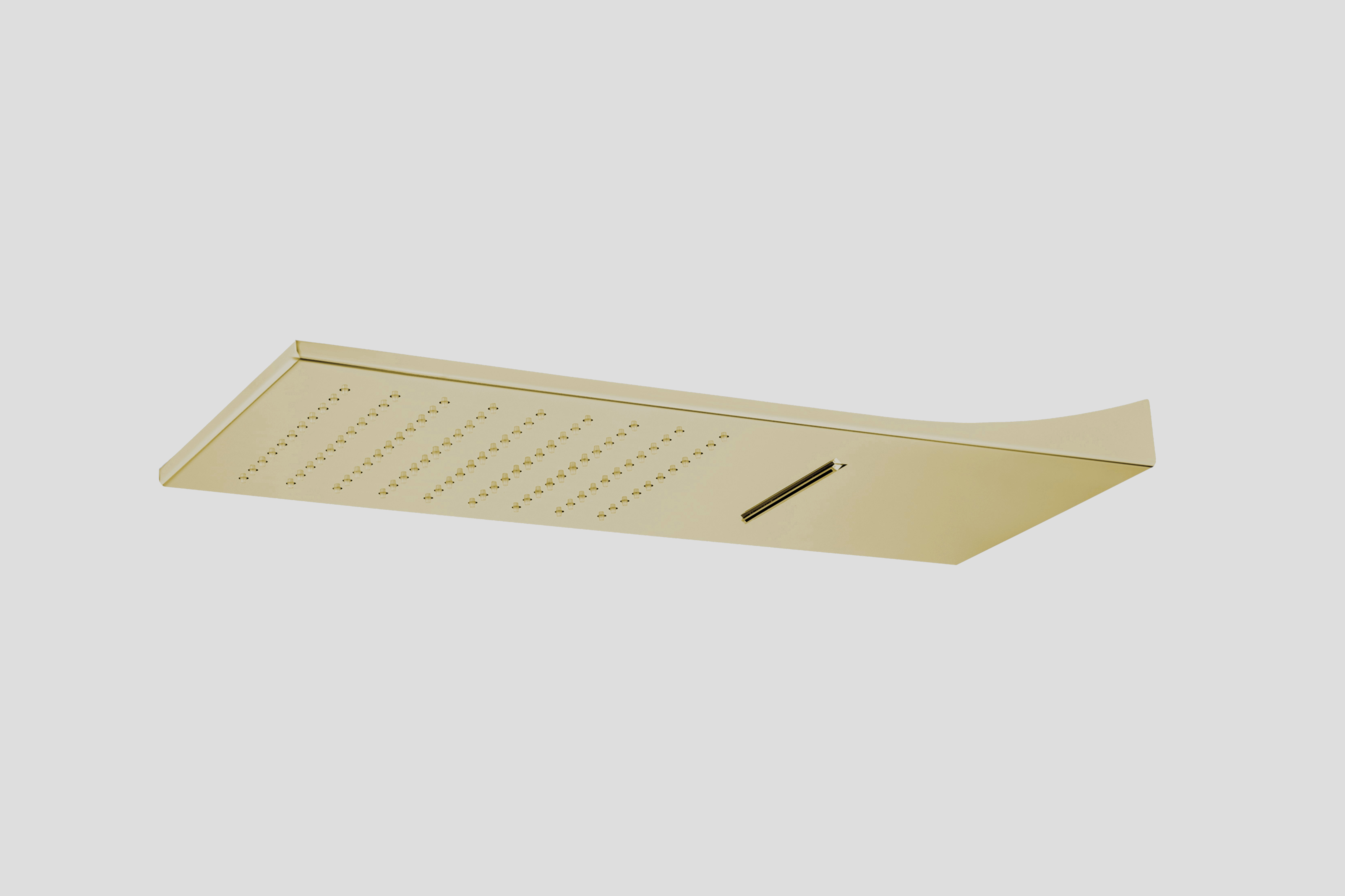 Lagoo Nesso Hoofddouche X10 N8295PG Brushed Champagne PVD