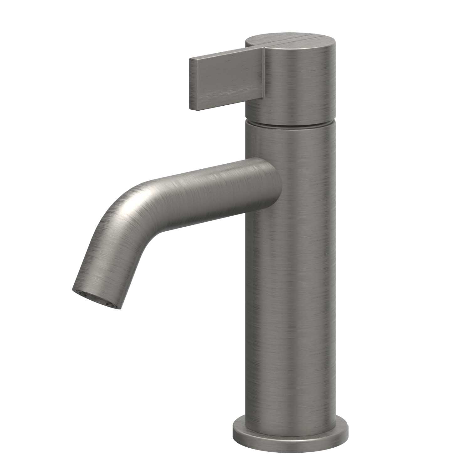 IVY Pact Eenhendel wastafelmengkraan opbouw model S coldstart 6101006 gebr. metal black PVD