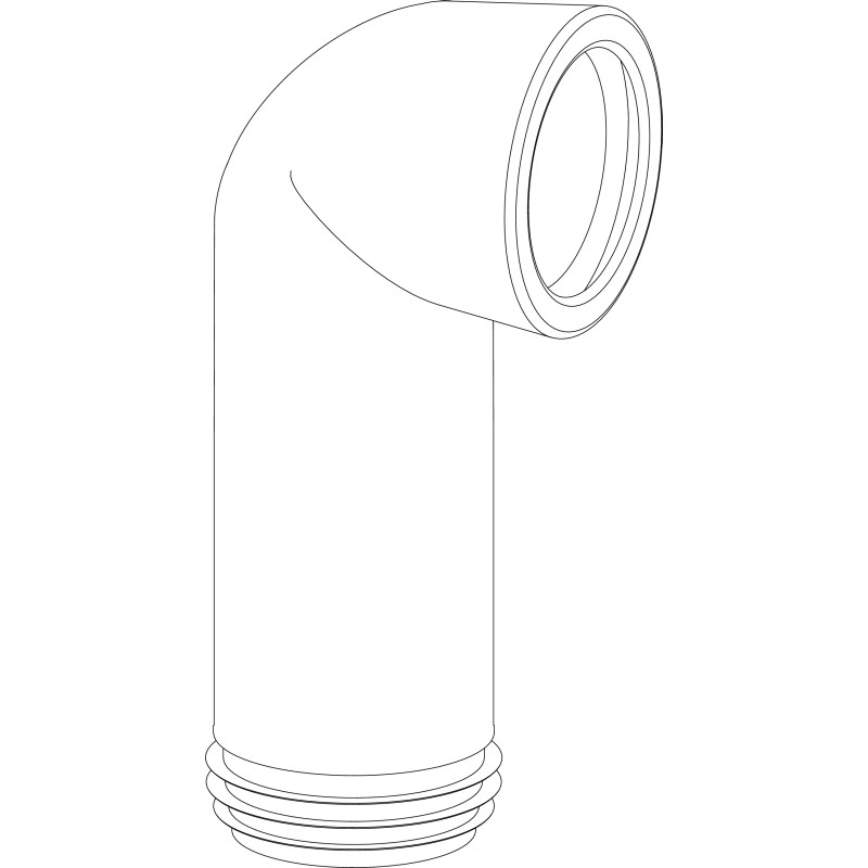 Wisa Afvoerbocht no 303E 121460