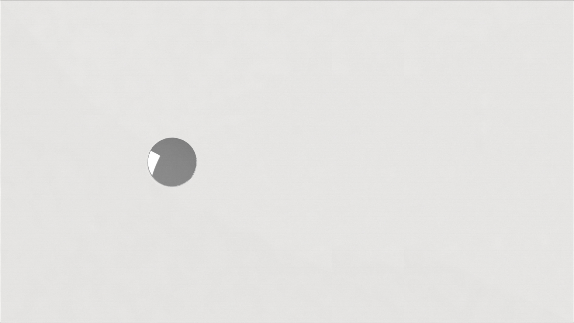 Wisa douchebak Cristal 160x90 mat wit 5070520157