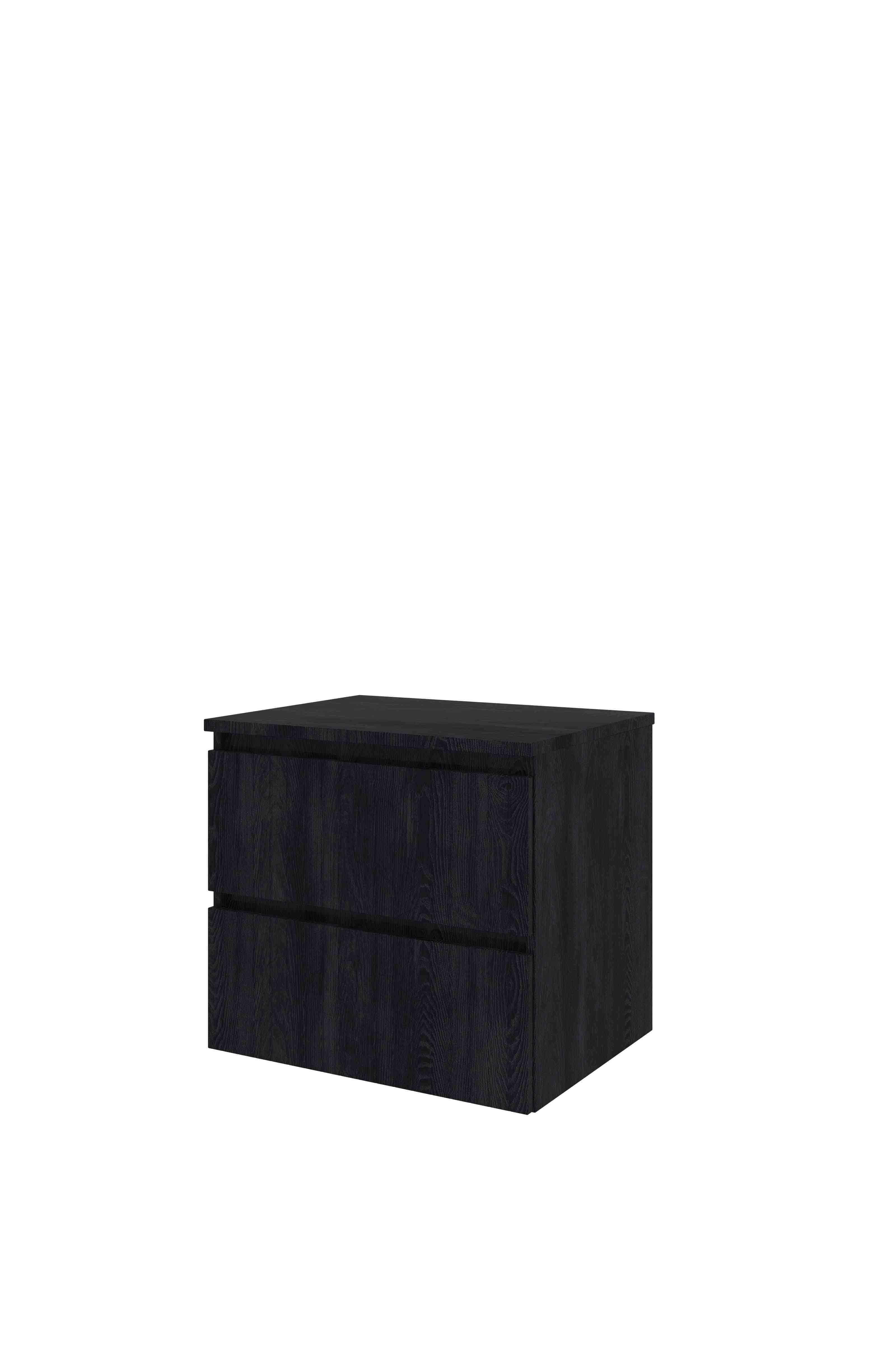 Proline Set Top afdekplaat en onderkast sym. gefr. 1818882 Charcoal oak 600x460x552