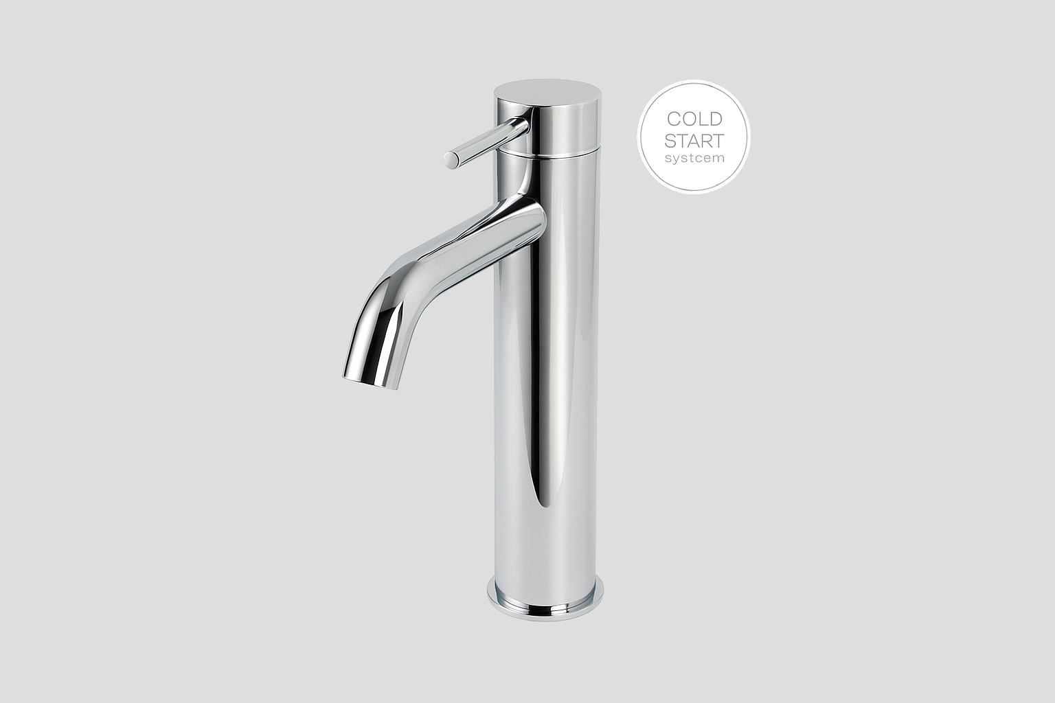 Lagoo Garda wastafelmengkraan medium G1102CH Chrome