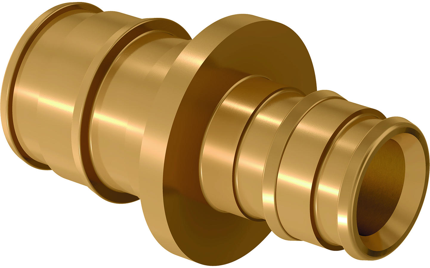 Uponor Q&E verloopsok messing 25x20 1047870