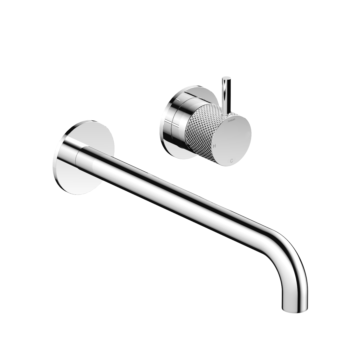 Hotbath Cobber X afbouwdeel tbv inbouw wastafelmengkraan CX105EXT25CR Chroom