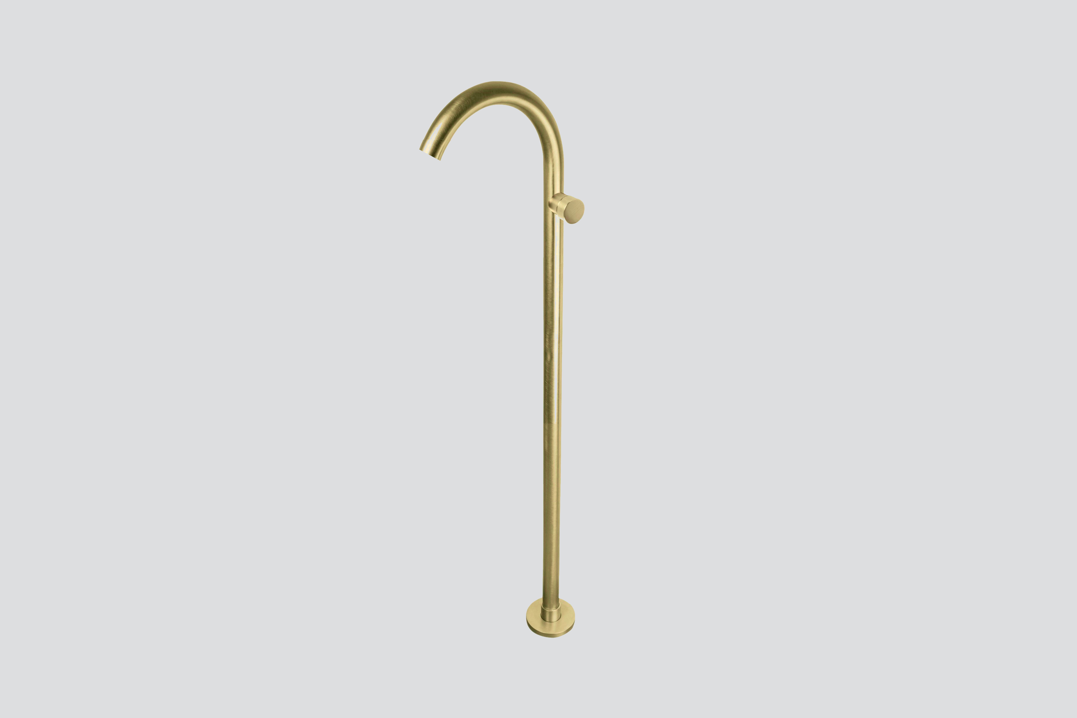Lagoo Garda Staande wastafelmengkraan G1206BB Brushed Brass PVD
