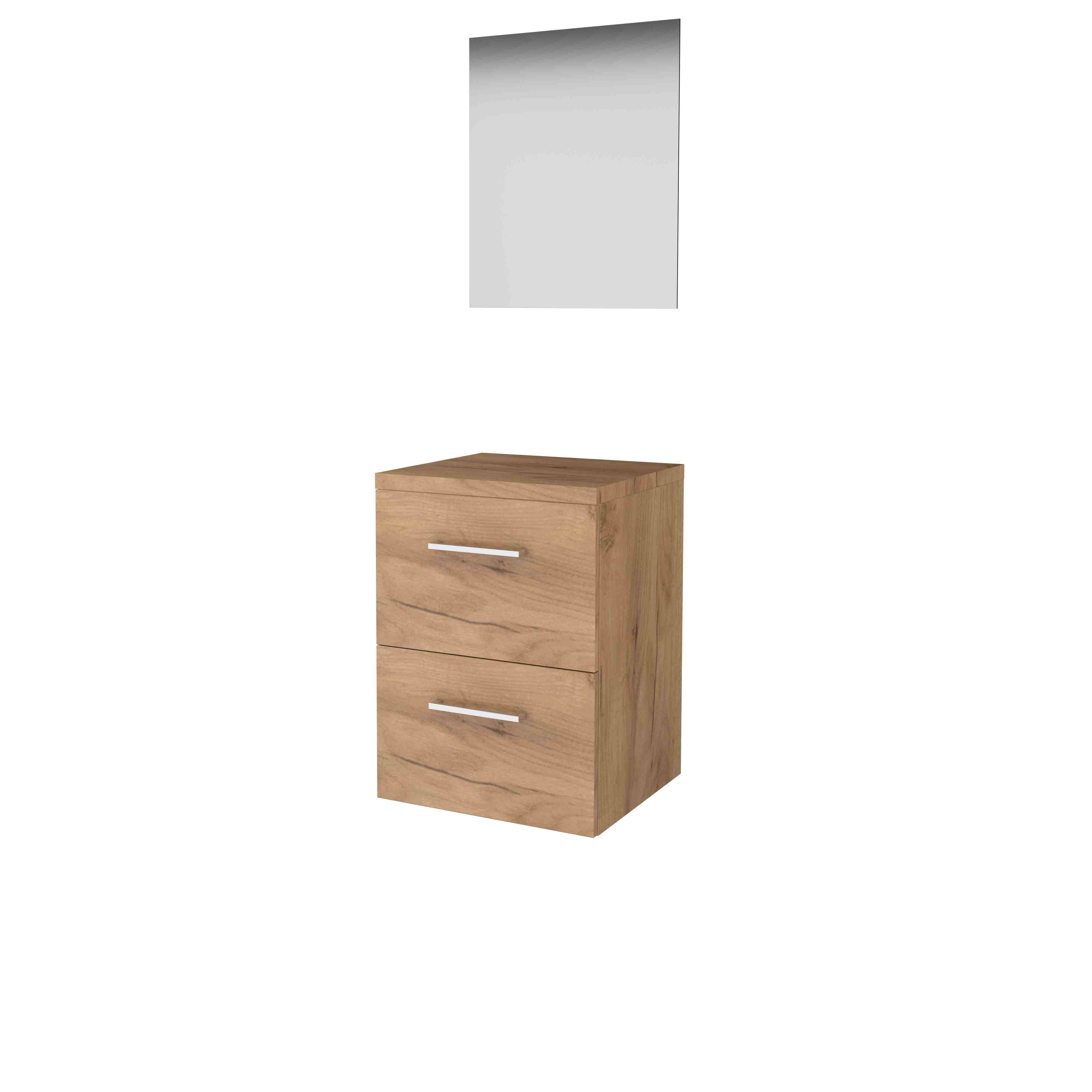 Basic Ultimate 46 onderk. m. gr. incl. 2 la + afdekplaat incl. spg. m. LED ind. o+b B500xD460 Whisky Oak / 1813601