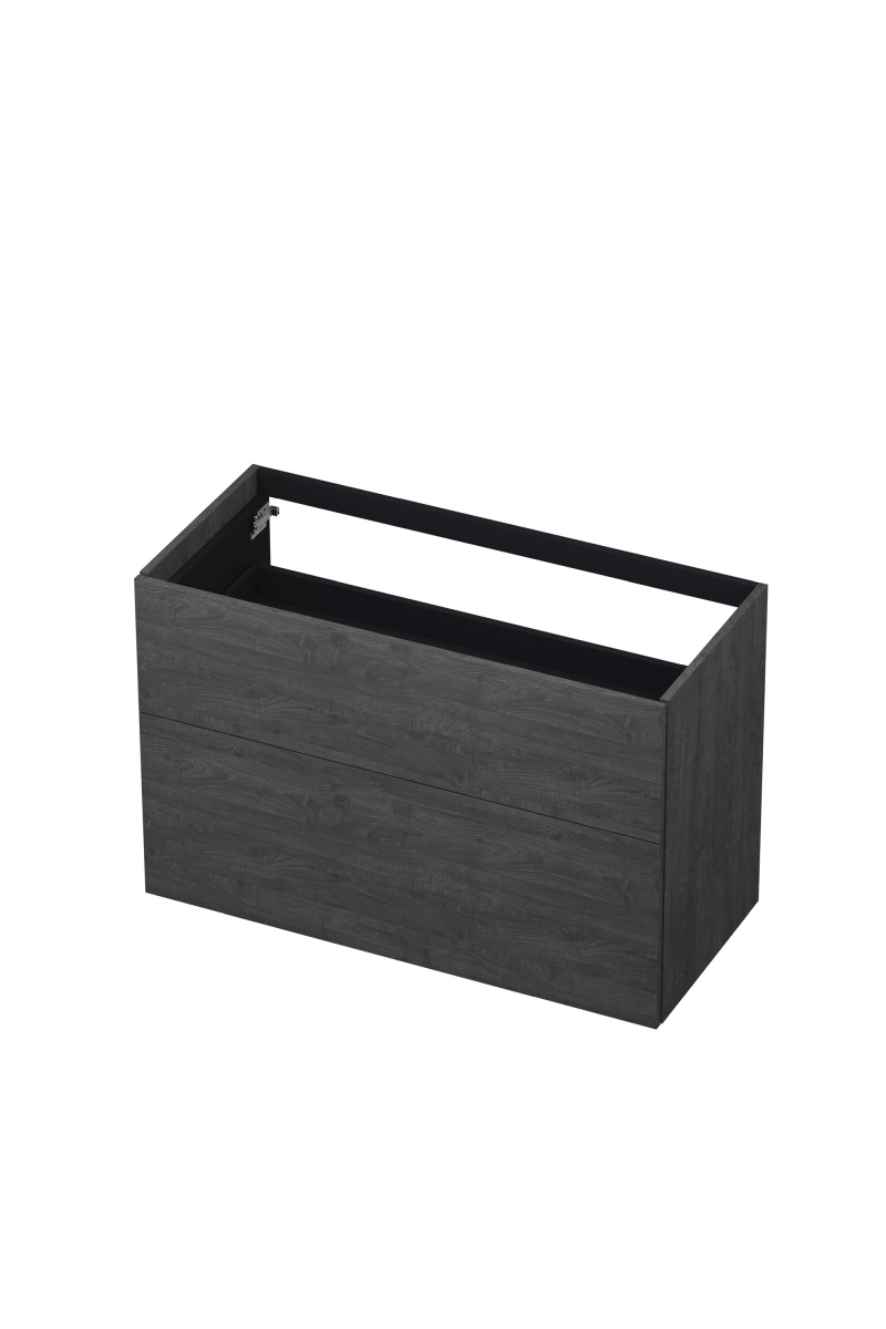 INK onderk. 2 laden push to open 65cm hout decor 1259111 Oergrijs H650xB1000xD450