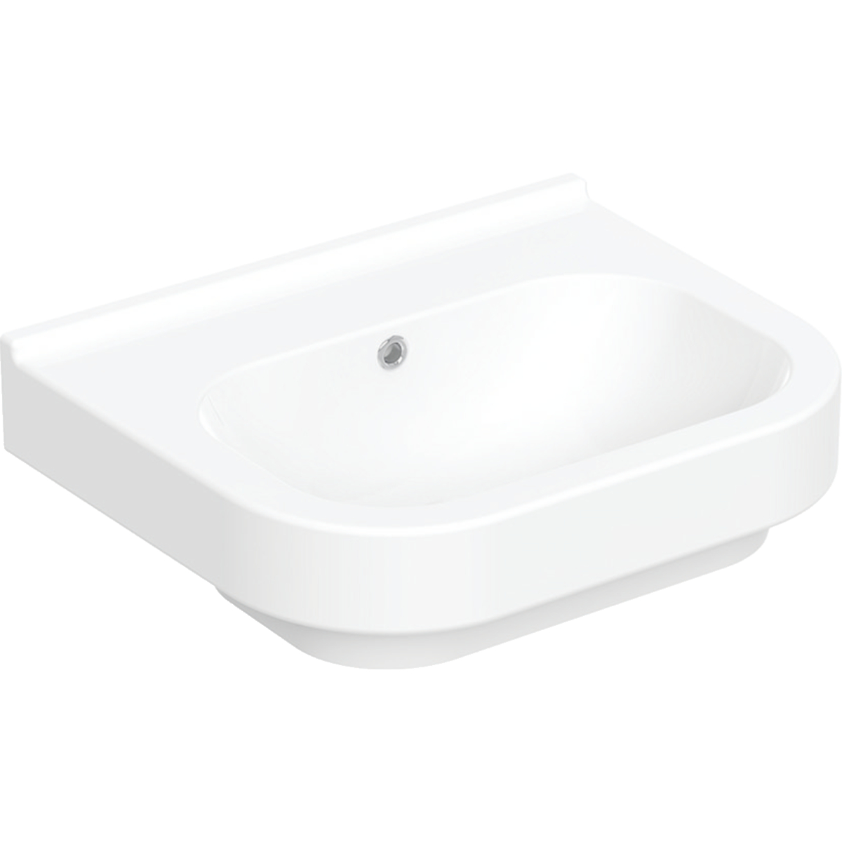 Sphinx 300 wastafel 55 z.krgt.aangat Wit Tect