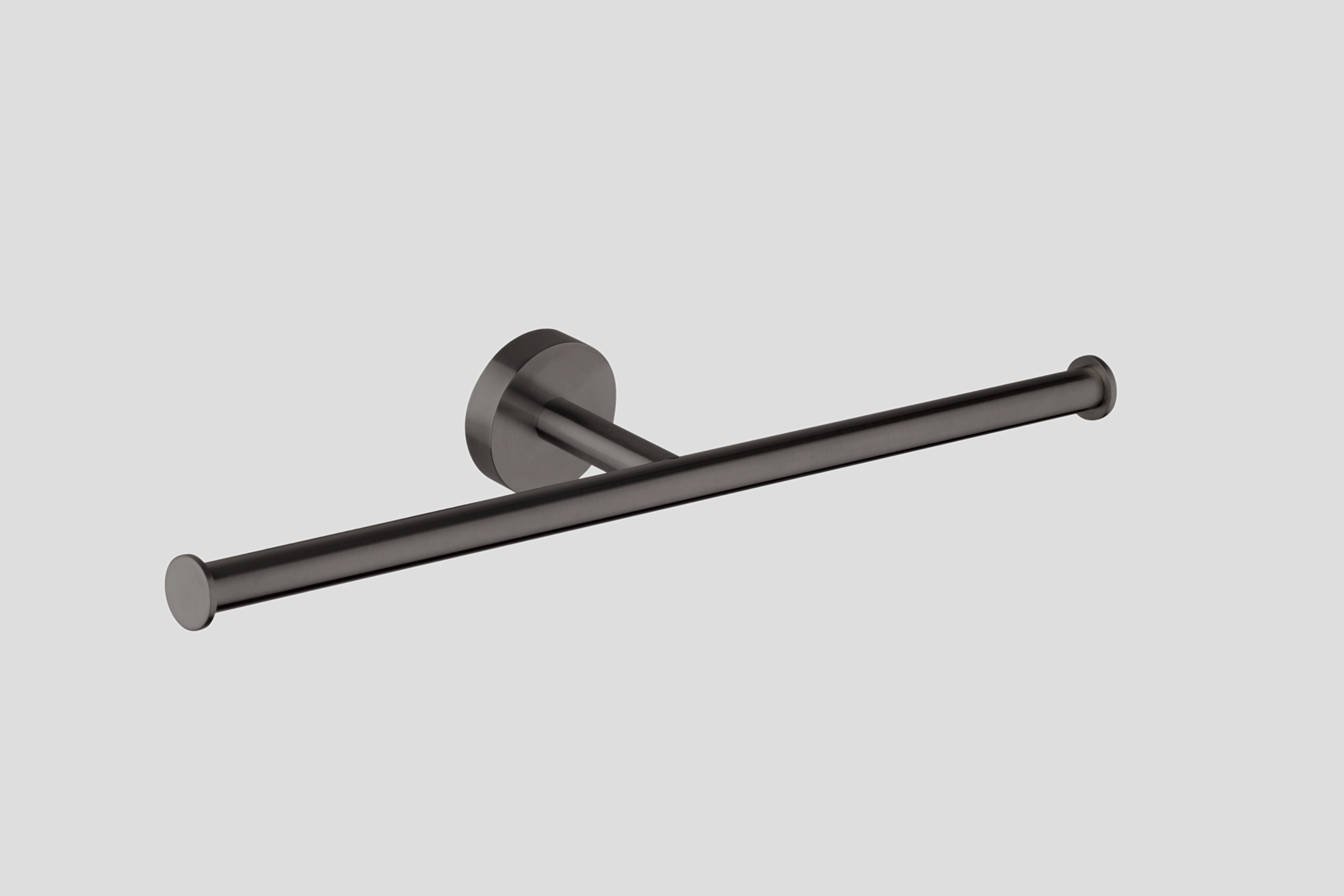 Lagoo Garda dubbele toiletrolhouder G6112GM Brushed Gun Metal PVD