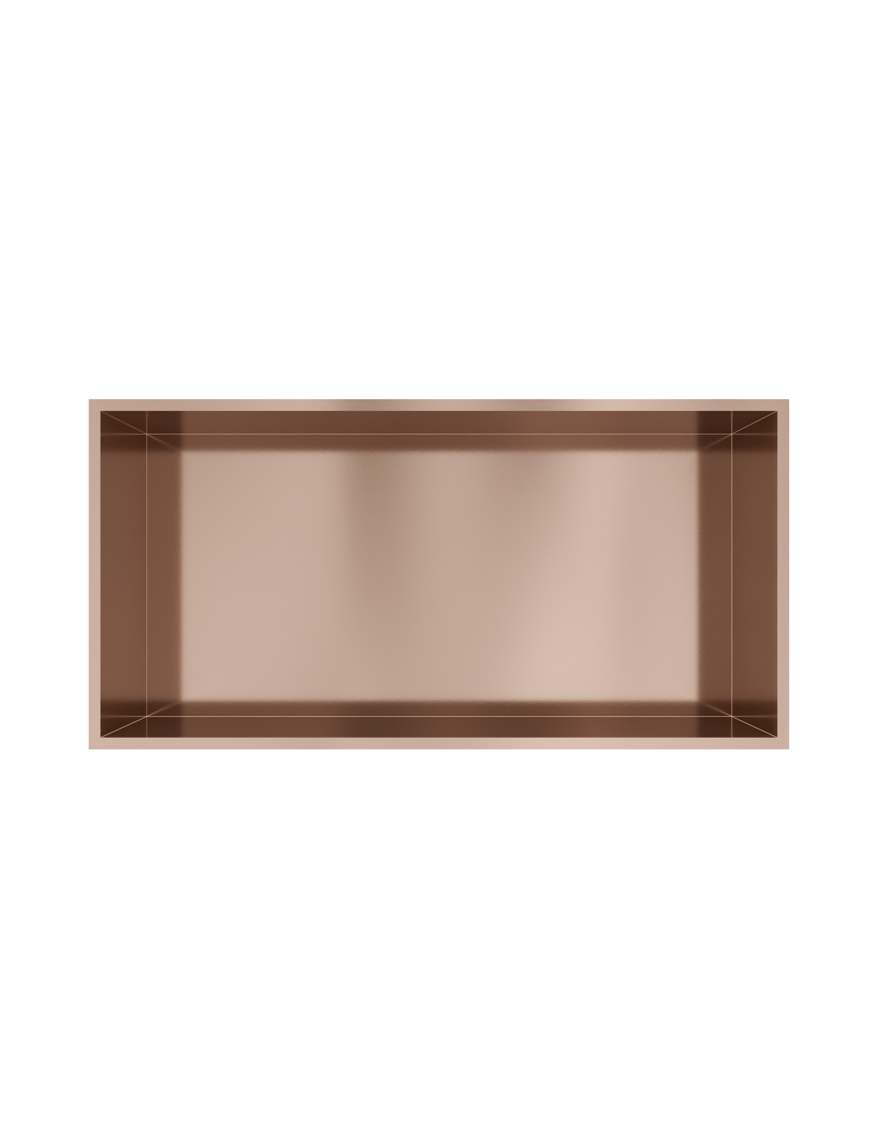 Hotbath More inbouwbox of inbouwnis 30x60x10cm BOX060BCP Geborsteld koper PVD