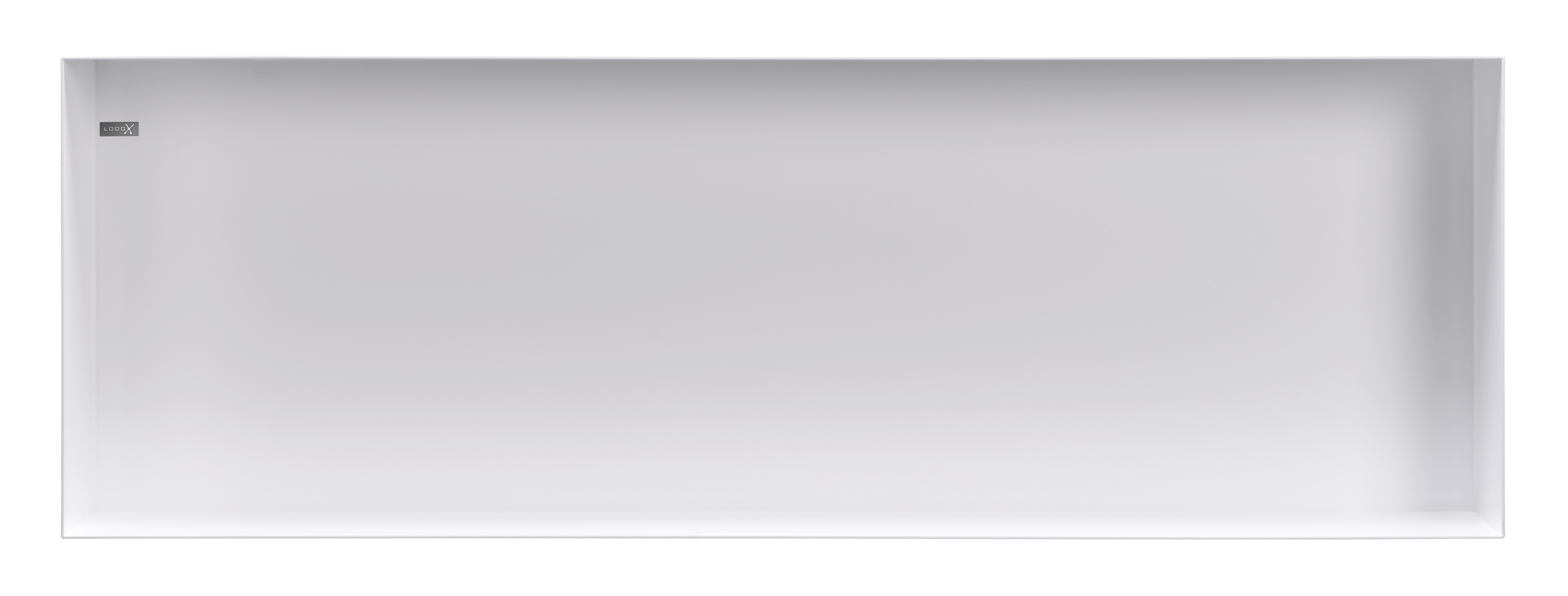 LoooX Colour Box In-/opbouwnis wit 90x30cm CBOX90W