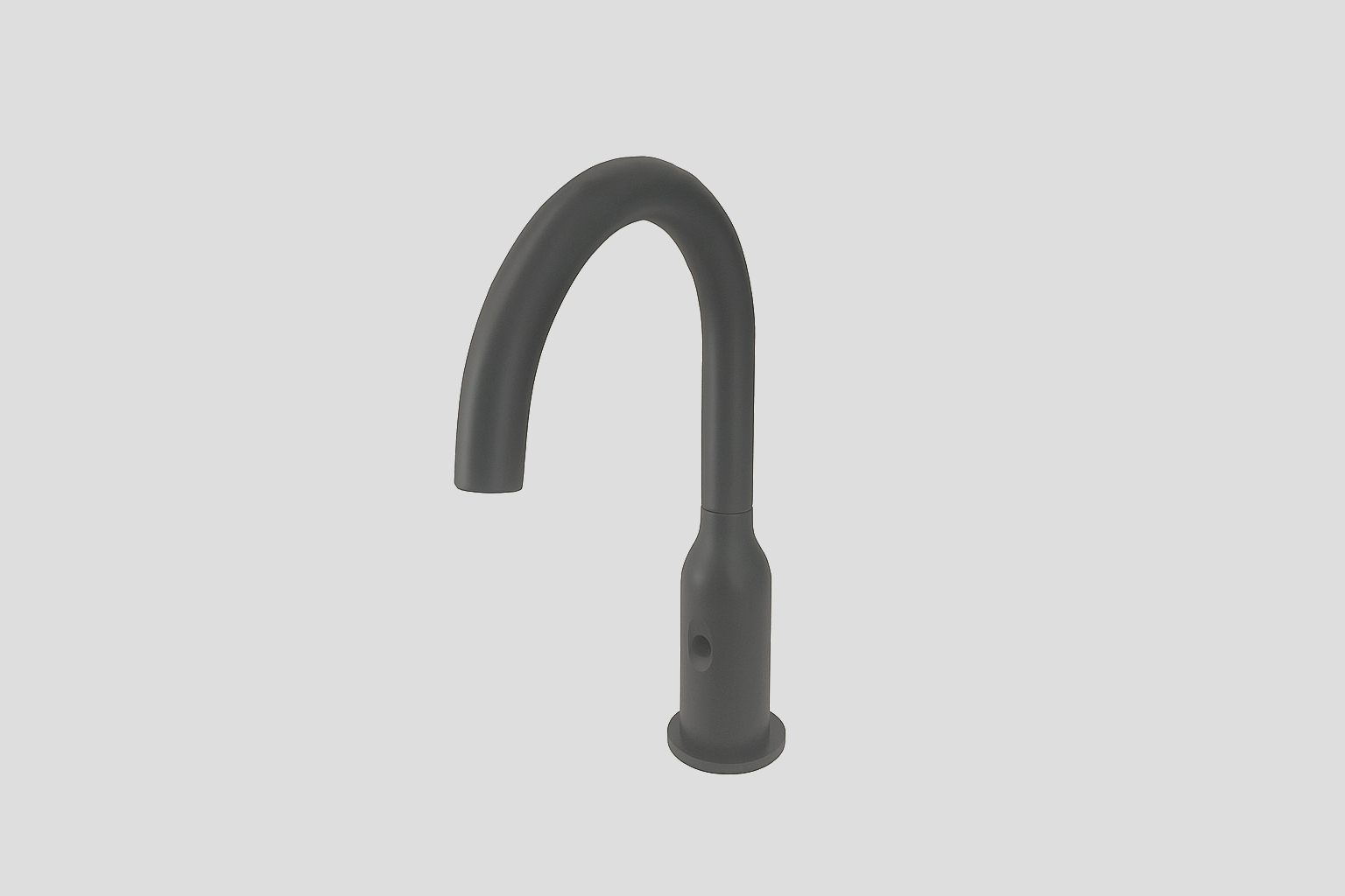 Lagoo Garda elektronische wastafelmengkraan met infrarood sensor G1120MB Matt Black