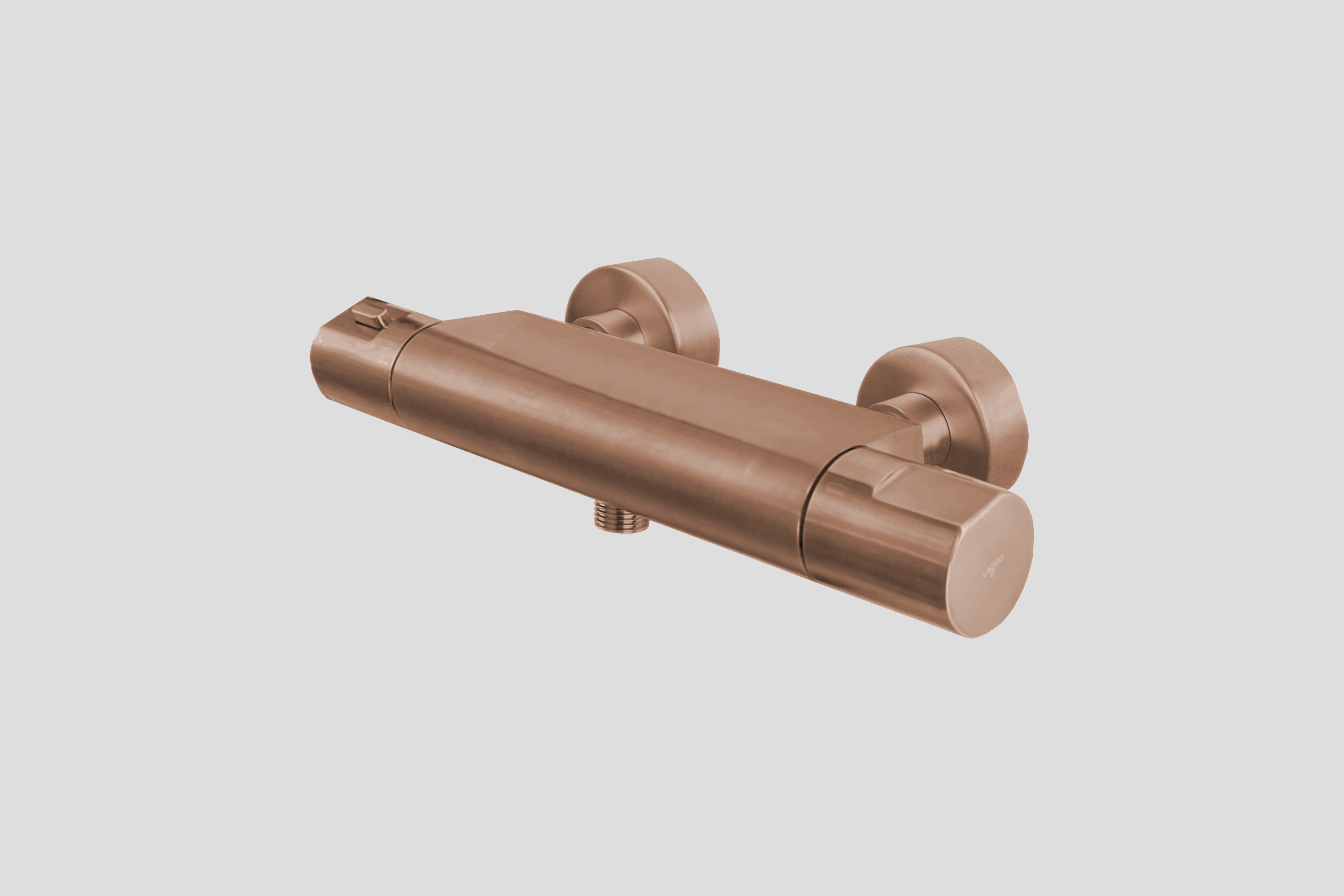 Lagoo Como Opbouw douche thermostaat CM2101BK Brushed Copper PVD