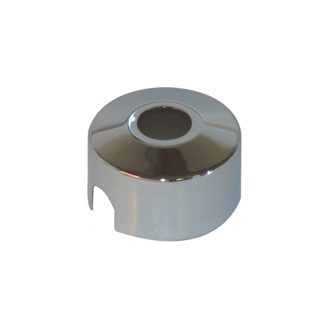 Kraanrozet 1/2x35 messing verchroomd met zijuitsparing 15