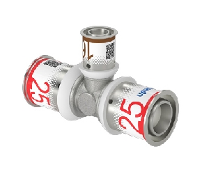 Uponor S Press Plus pers verloop t stuk 25x16x25 1070574