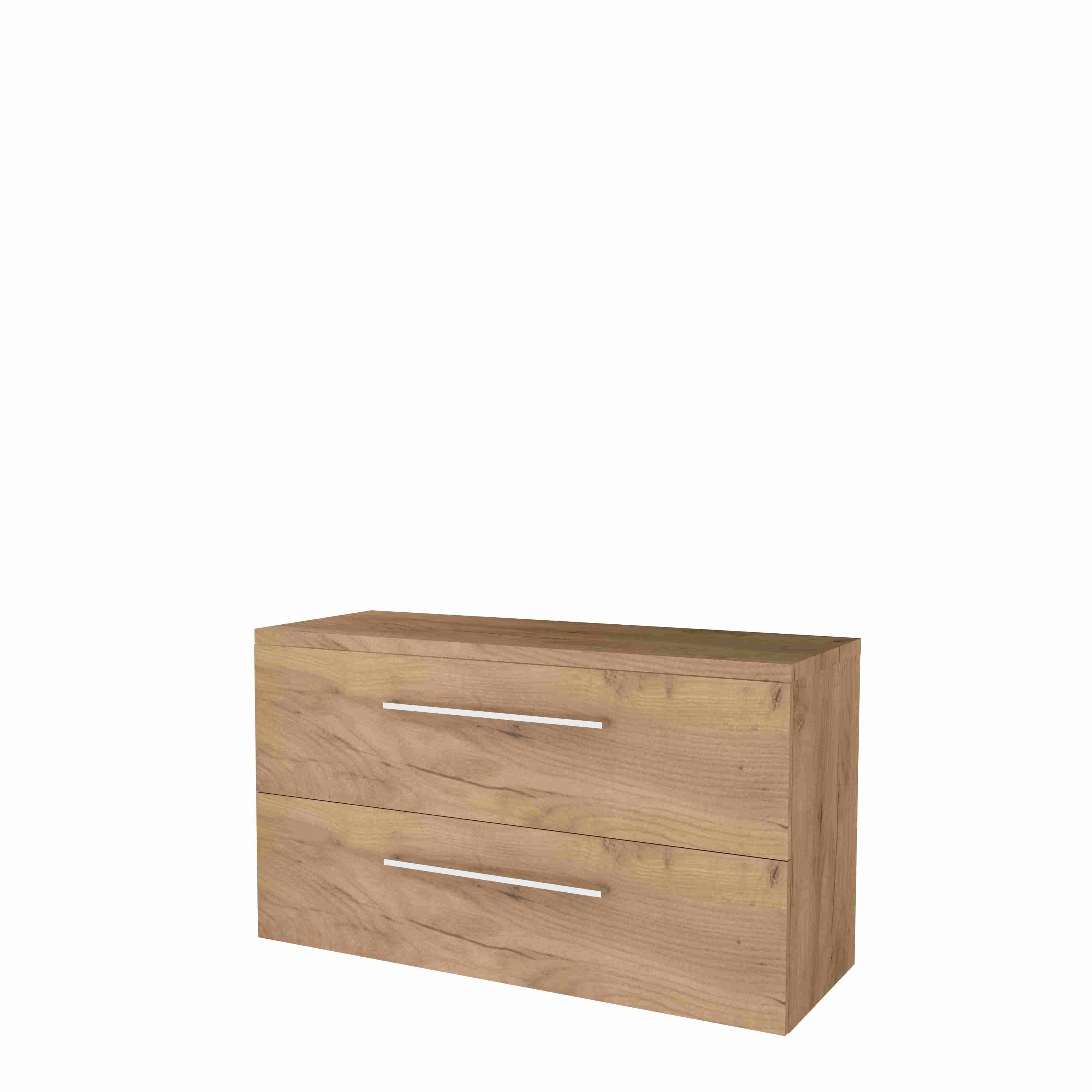 Basic Start 46 onderk. m. gr. incl. 2 la + afdekplaat B1200xD460 Whisky Oak / 1813559