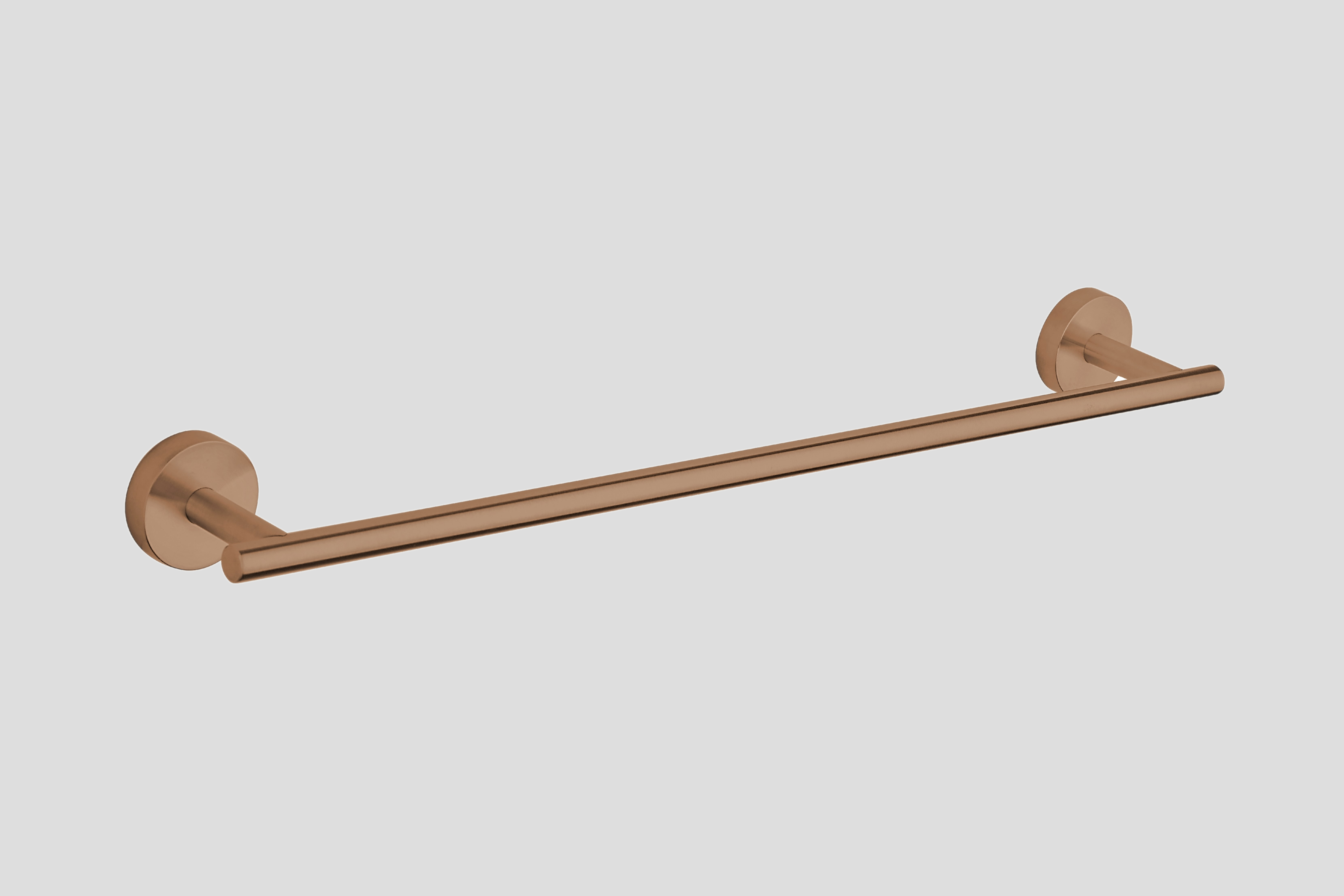 Lagoo Garda handdoekstang 60 cm G6105BK Brushed Copper PVD