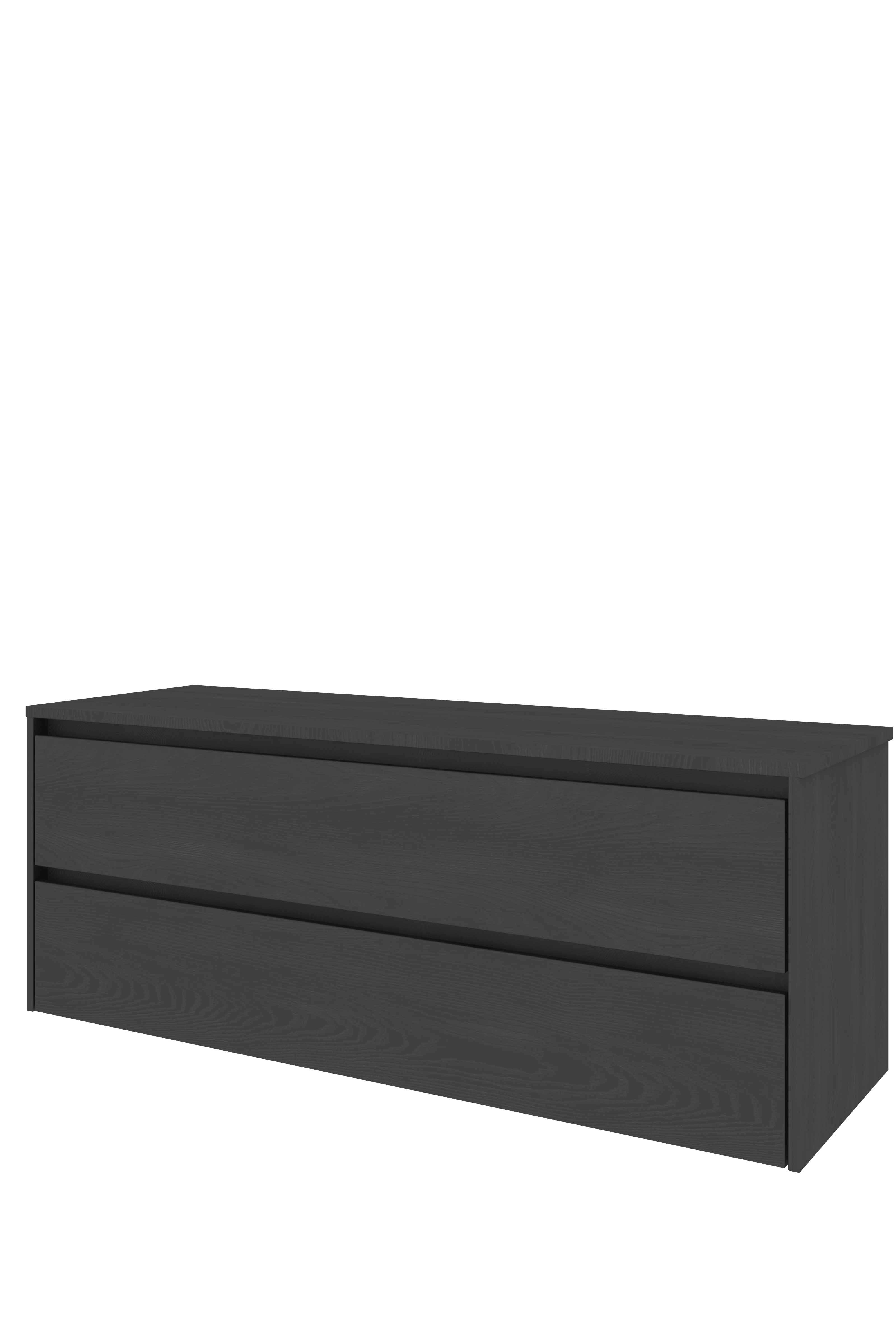 Proline Set Top afdekplaat hardsteen en onderkast sym. 1817987 Black oak/Blue stone 1400x460x540