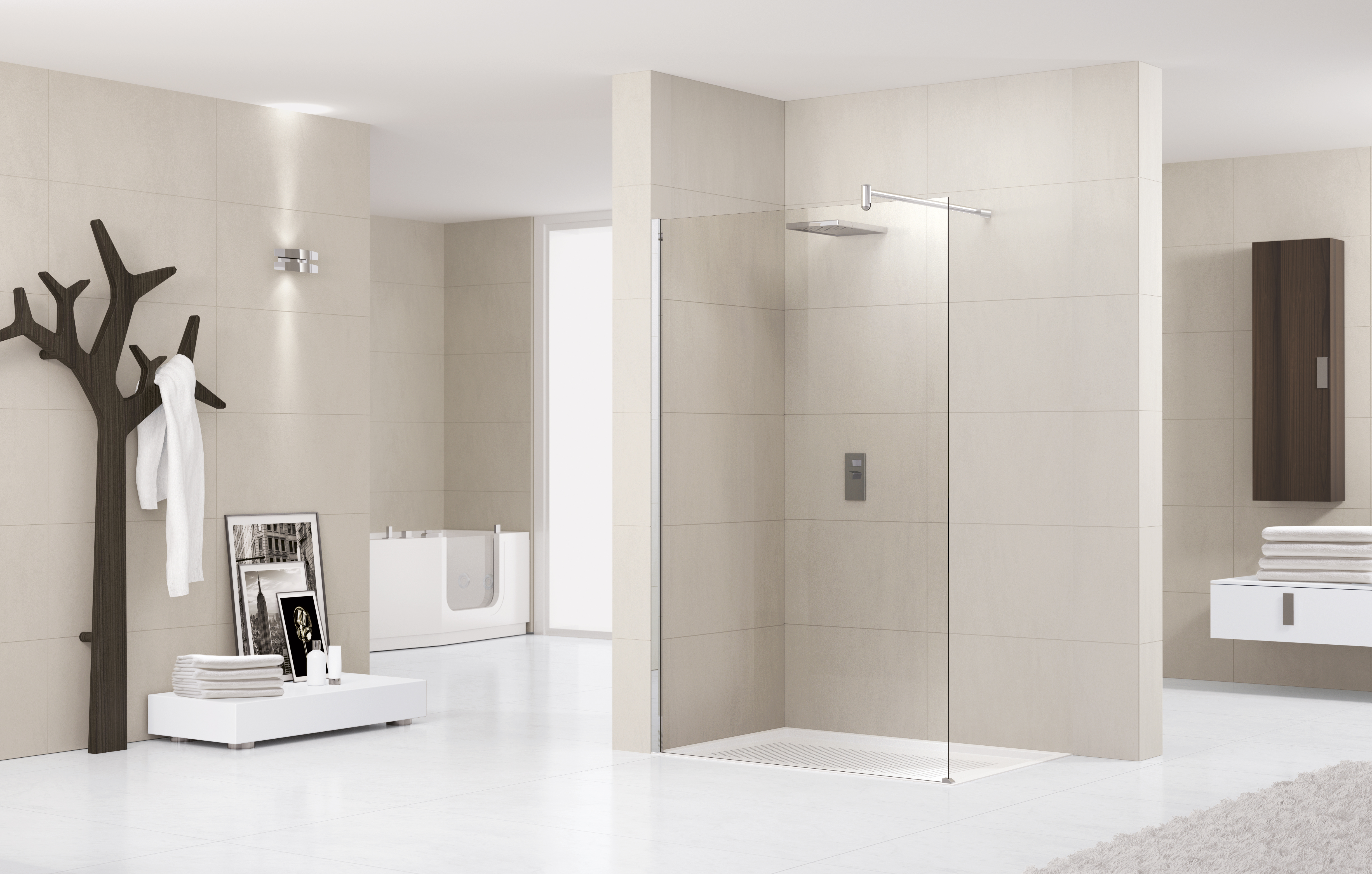 Novellini Lunes H 130 verst. 127-128.5 aqua matchroom