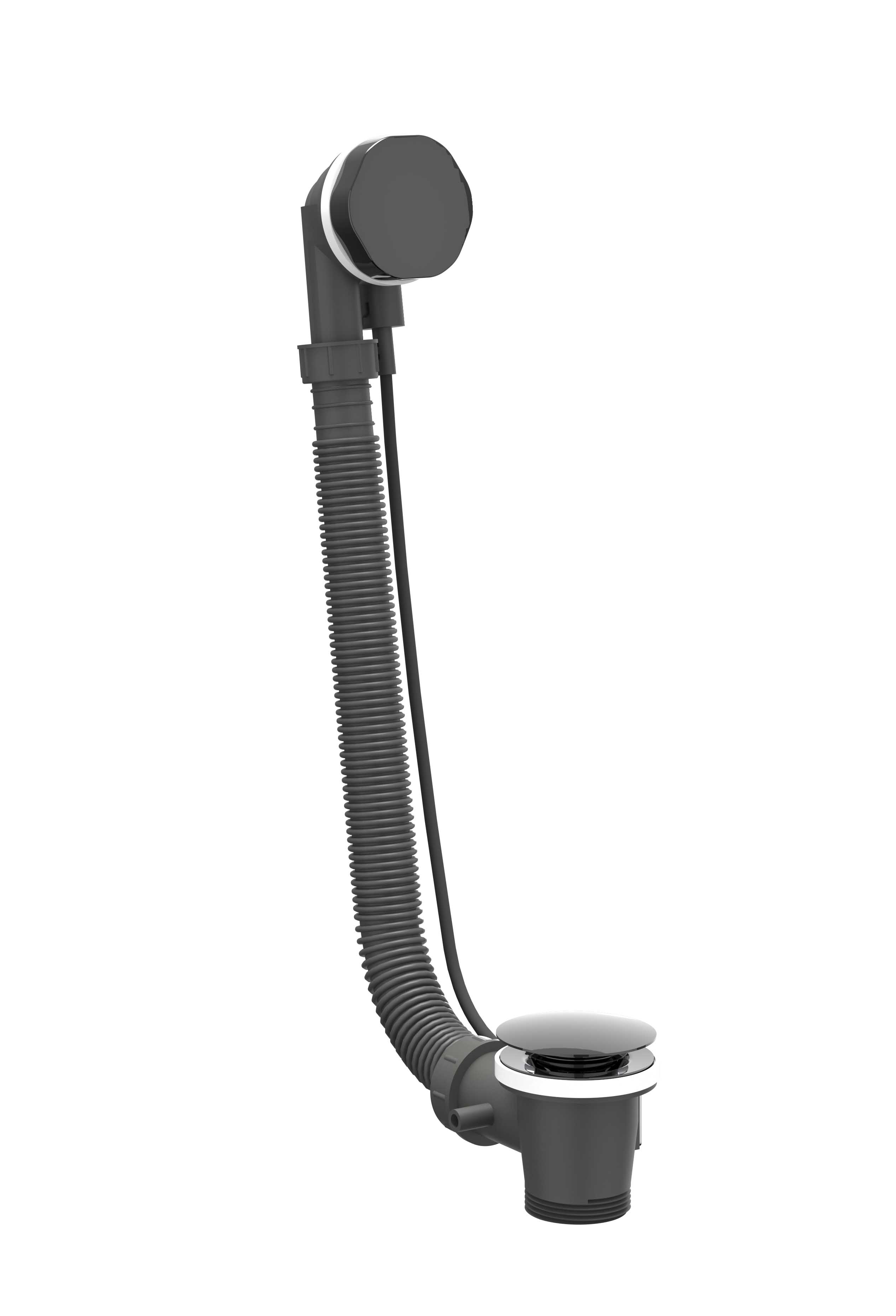 IVY Badoverloopset 6903107 Zwart chroom PVD