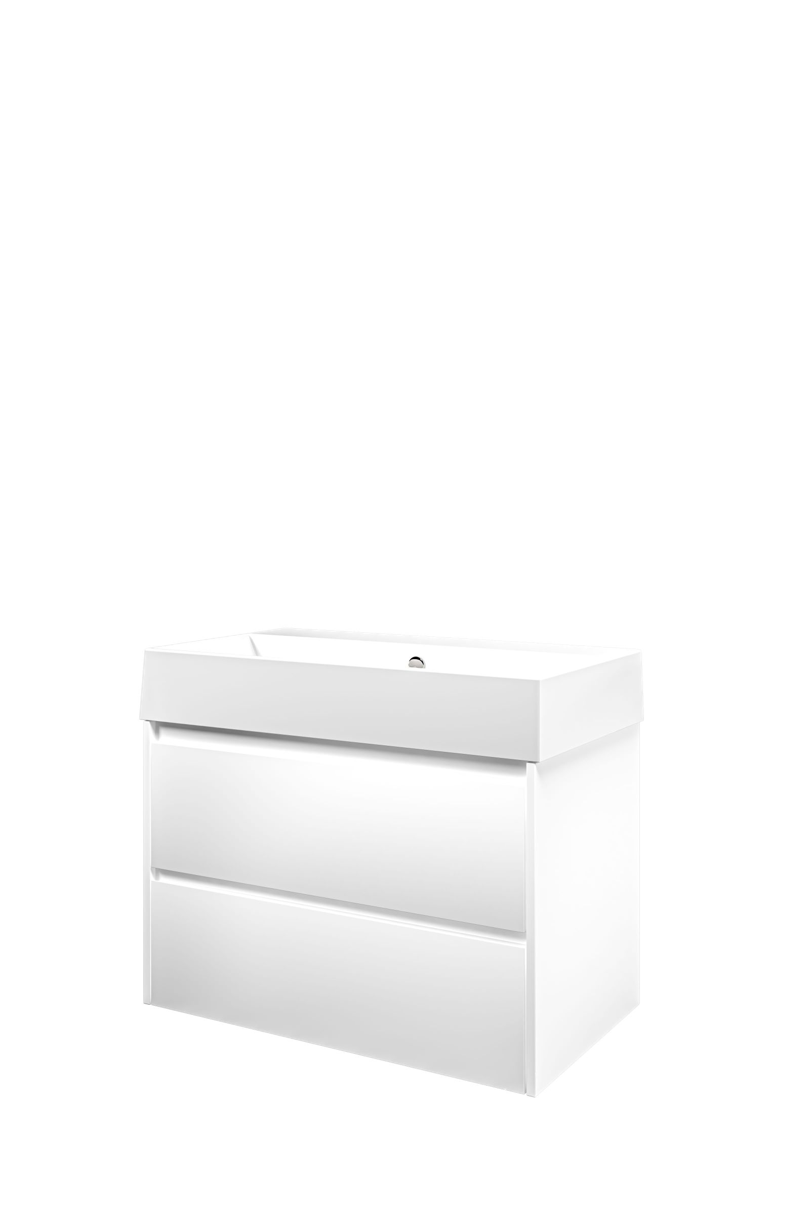 Proline set porselein Loft wast. z. krgt. en onderk. sym. 1815425 Mat wit/Glans wit H620xB800xD460