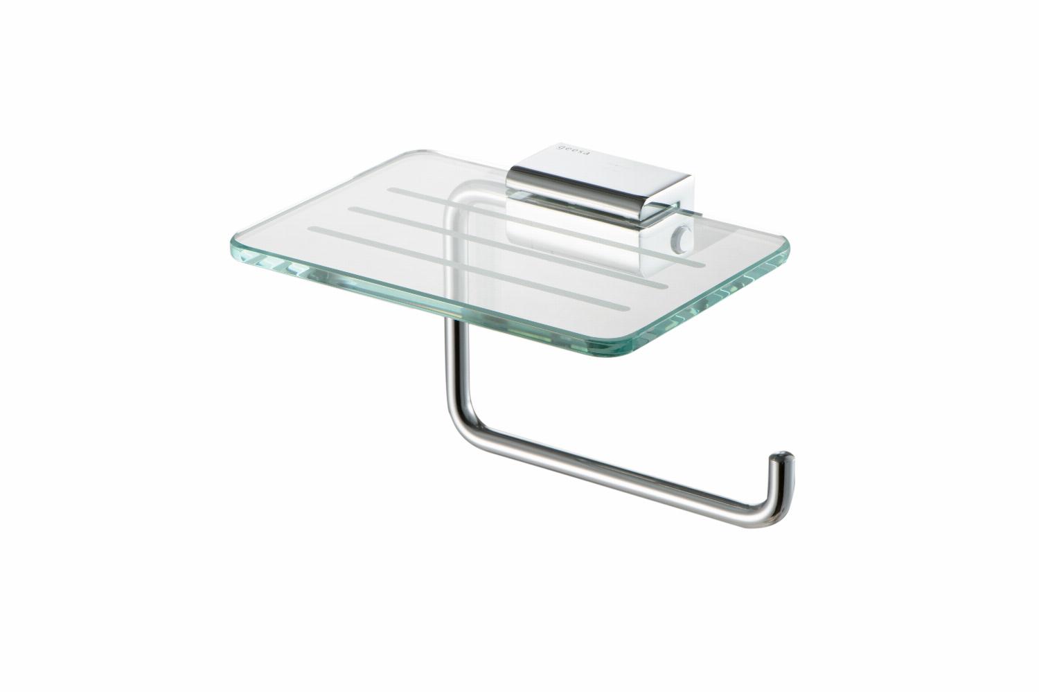 Geesa Aim Toiletrolhouder met planchet 918424-02