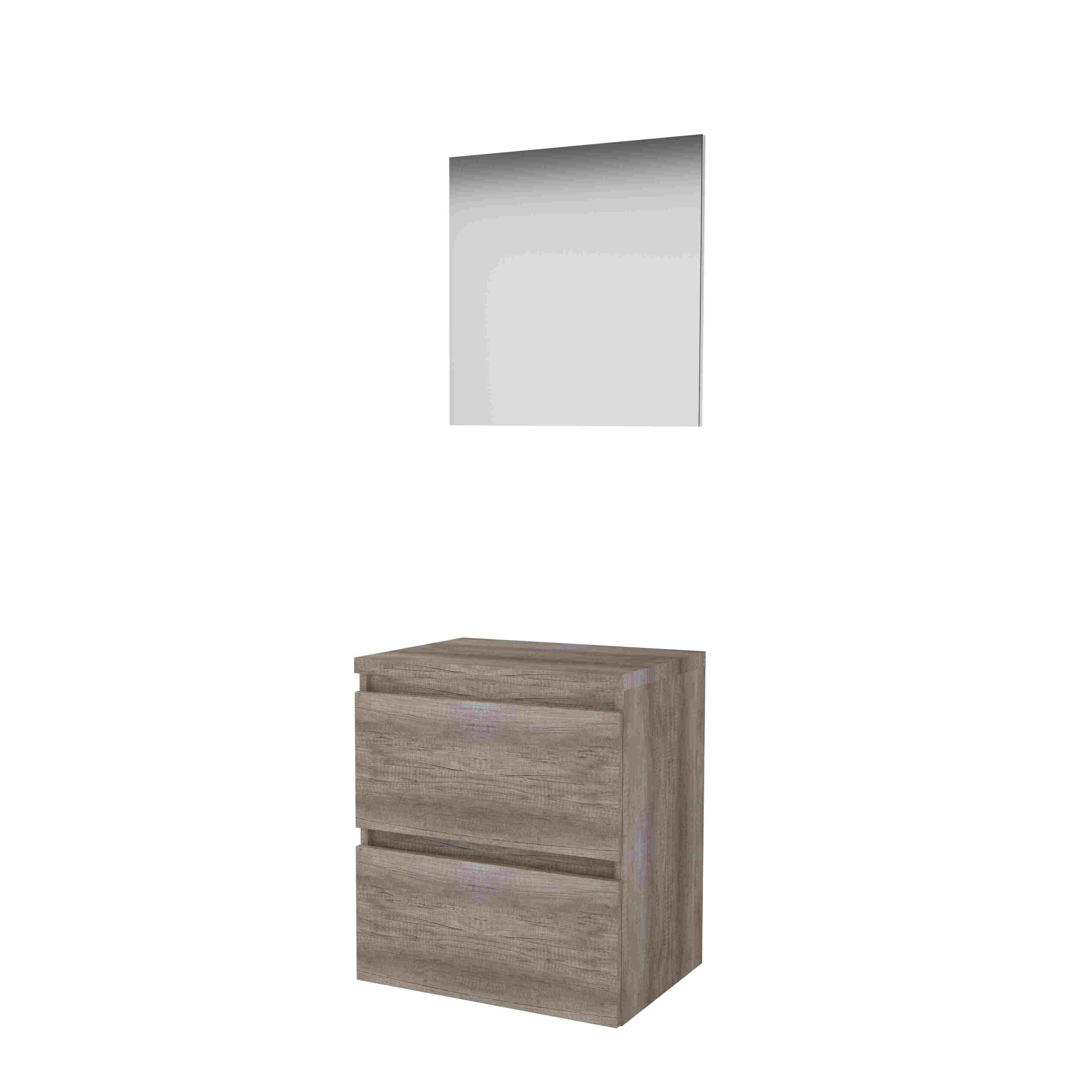 Basic Basic 46 onderk. GL incl. 2 la + afdekplaat incl. spg. op plaat B600xD460 Scotch Oak / 1813443