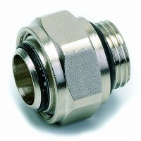 Ciacomini telescopisch staartstuk 1/2 mm vernikkeld met wartel