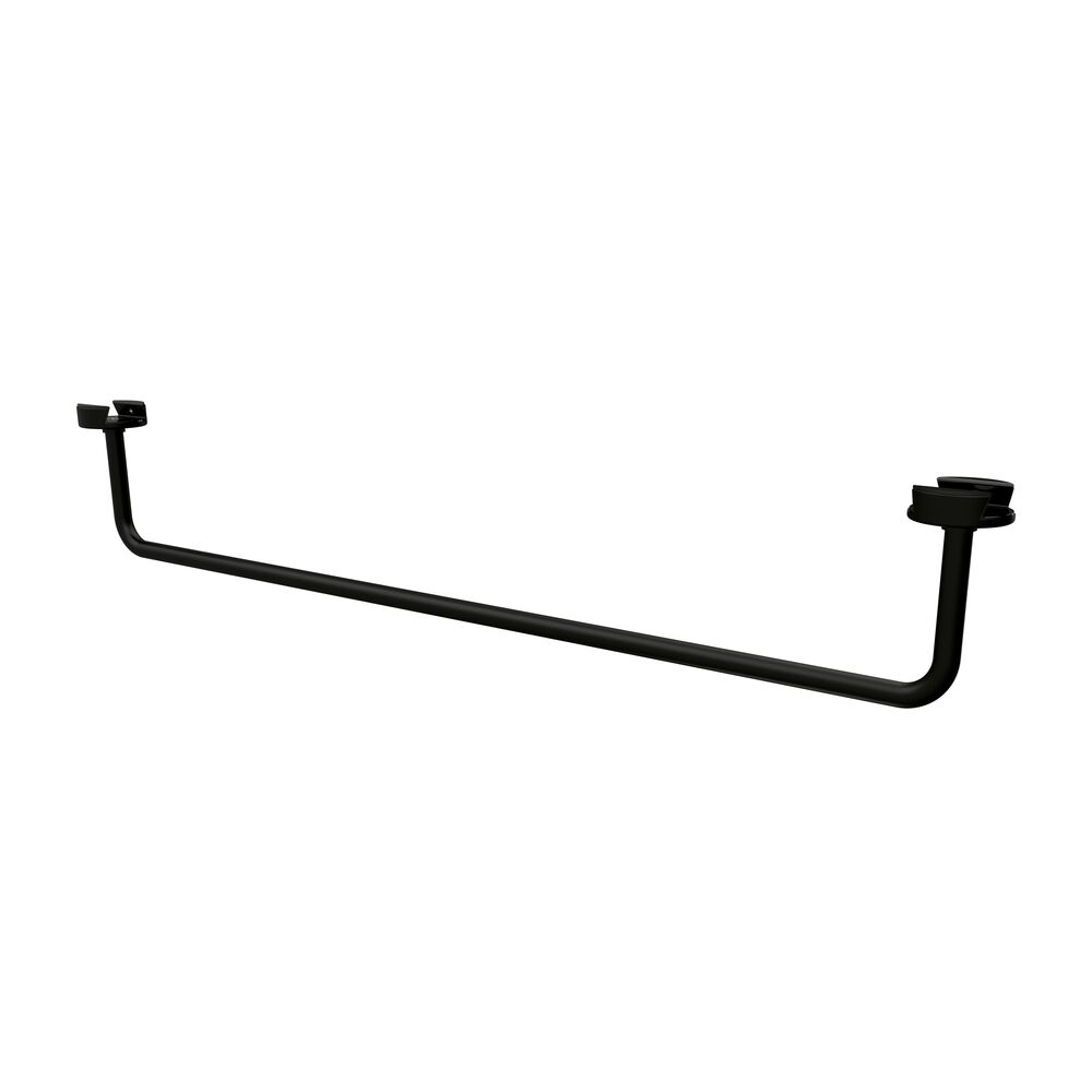 Geesa Leev Handdoekrek 40 cm Zwart 918207-06