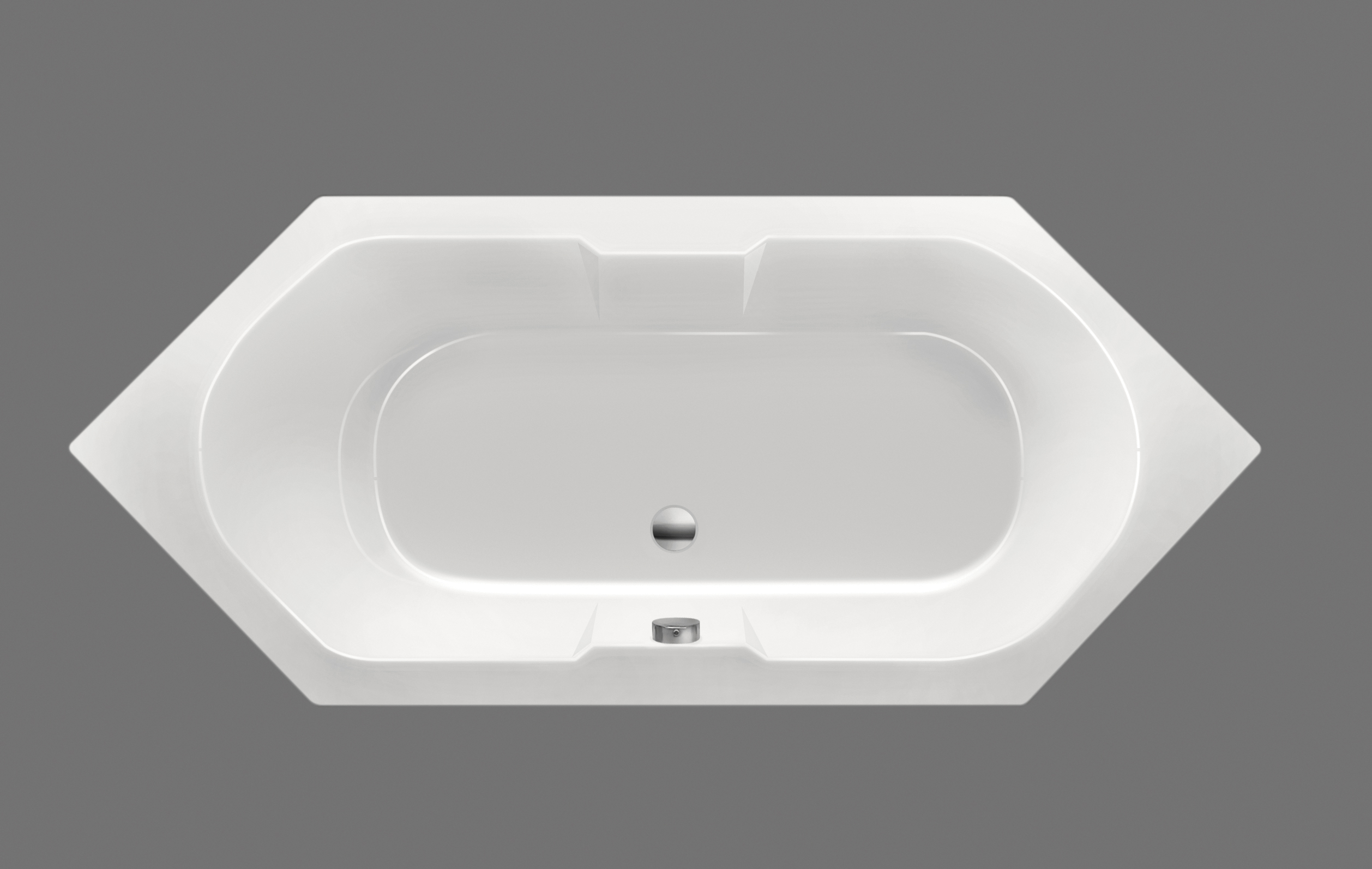 Xenz Antilla Bad Duo acryl 190x80x45 Wit