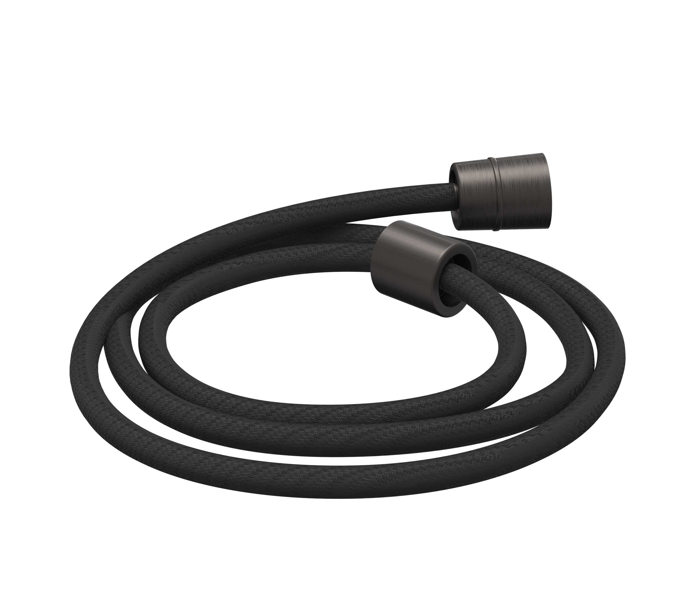 IVY Toebehoren Doucheslang smooth 150cm 6900264 RVS316 gebr. carbon black PVD