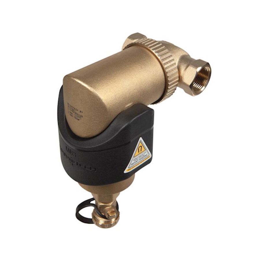 Spirotech SpiroTrap MB3 vuilafscheider 3/4 binnendraad draaibaar met magneet UE075WJ