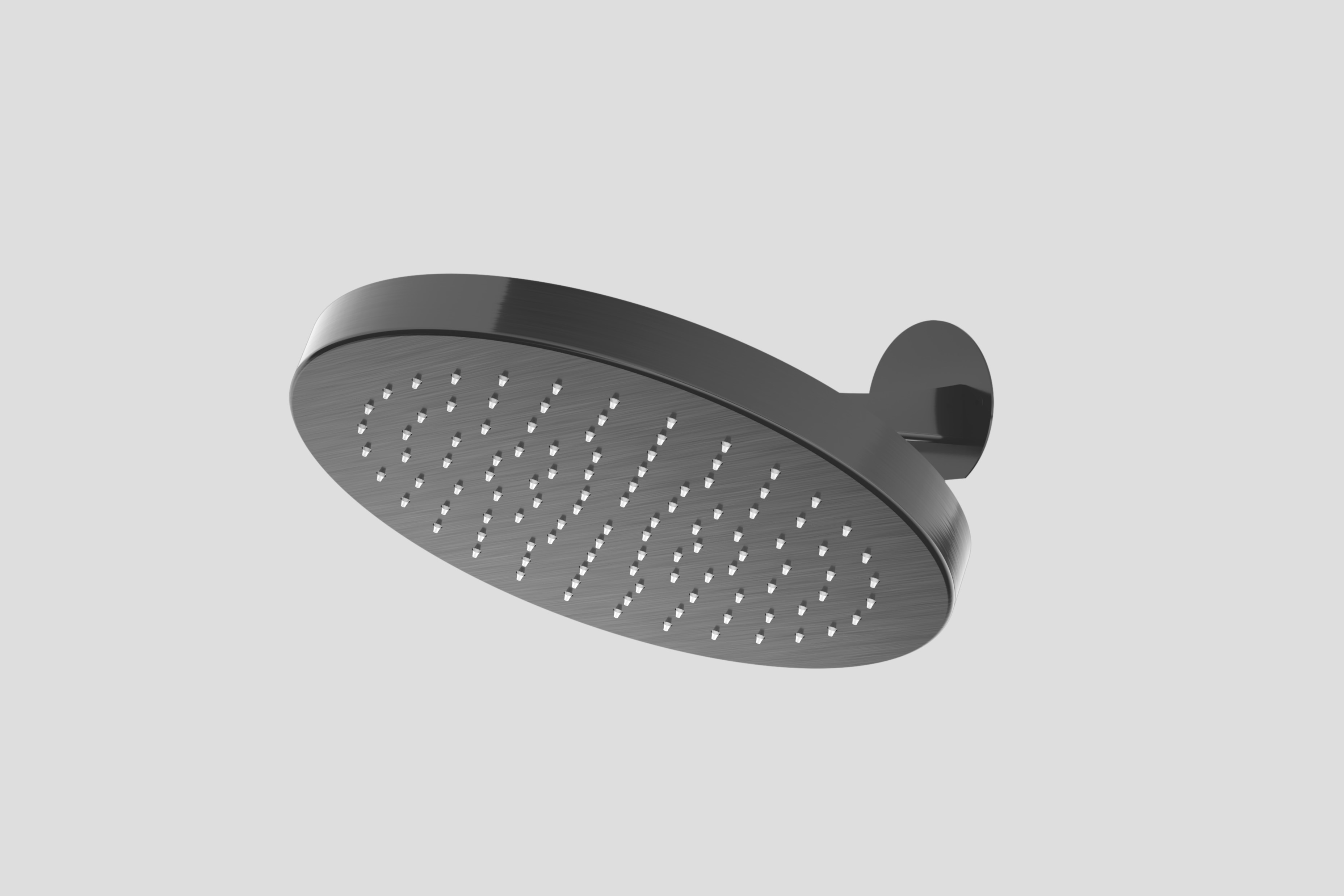 Lagoo Nesso Hoofddouche 30 mm 325 m. geintegreerde wandarm N8140GM Brushed Gun Metal PVD