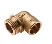 Messing soldeer puntknie 3/8x15