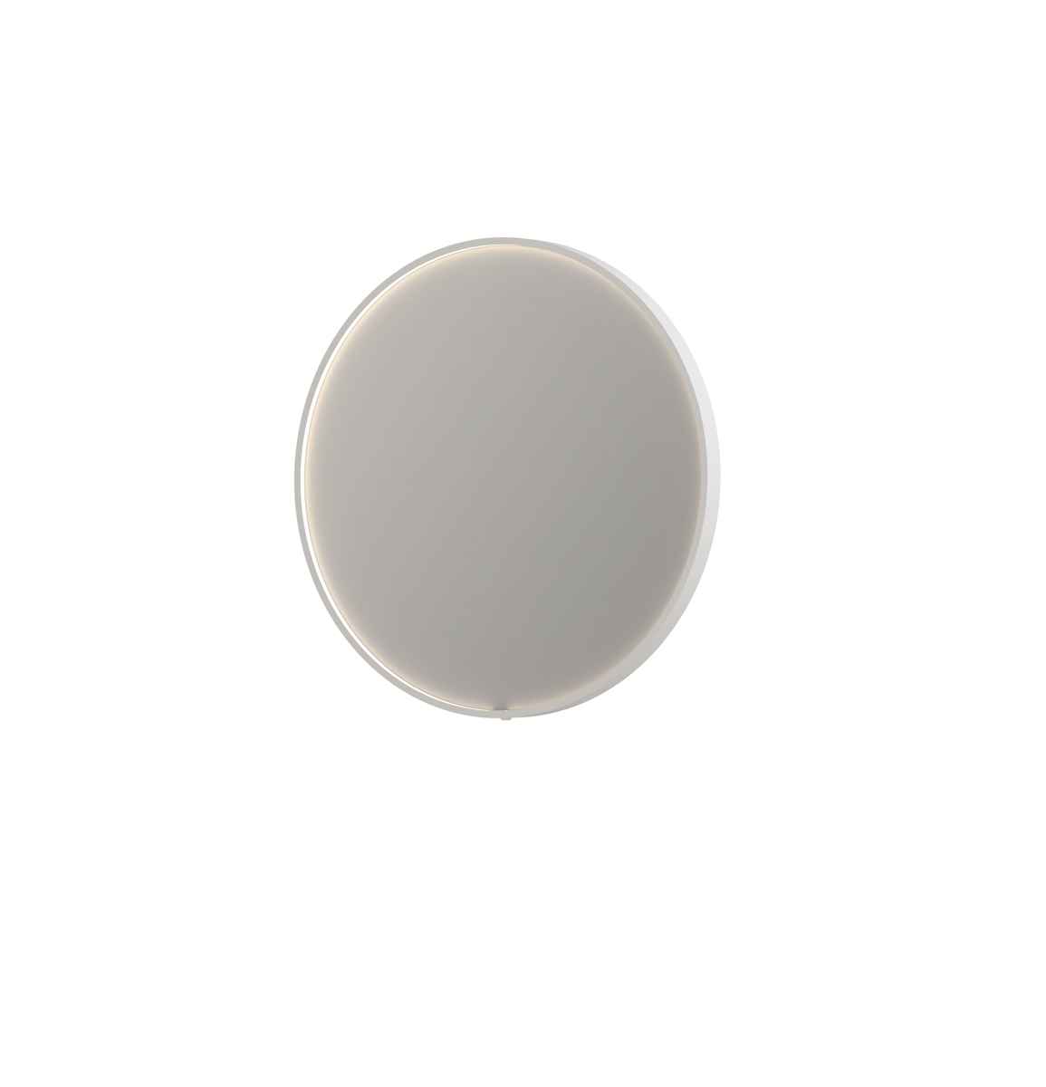 INK spg. SP24 rond in stalen kader incl dir LED verw. color dimbaar + schak. H800xB800xD40 Mat wit / 8409321