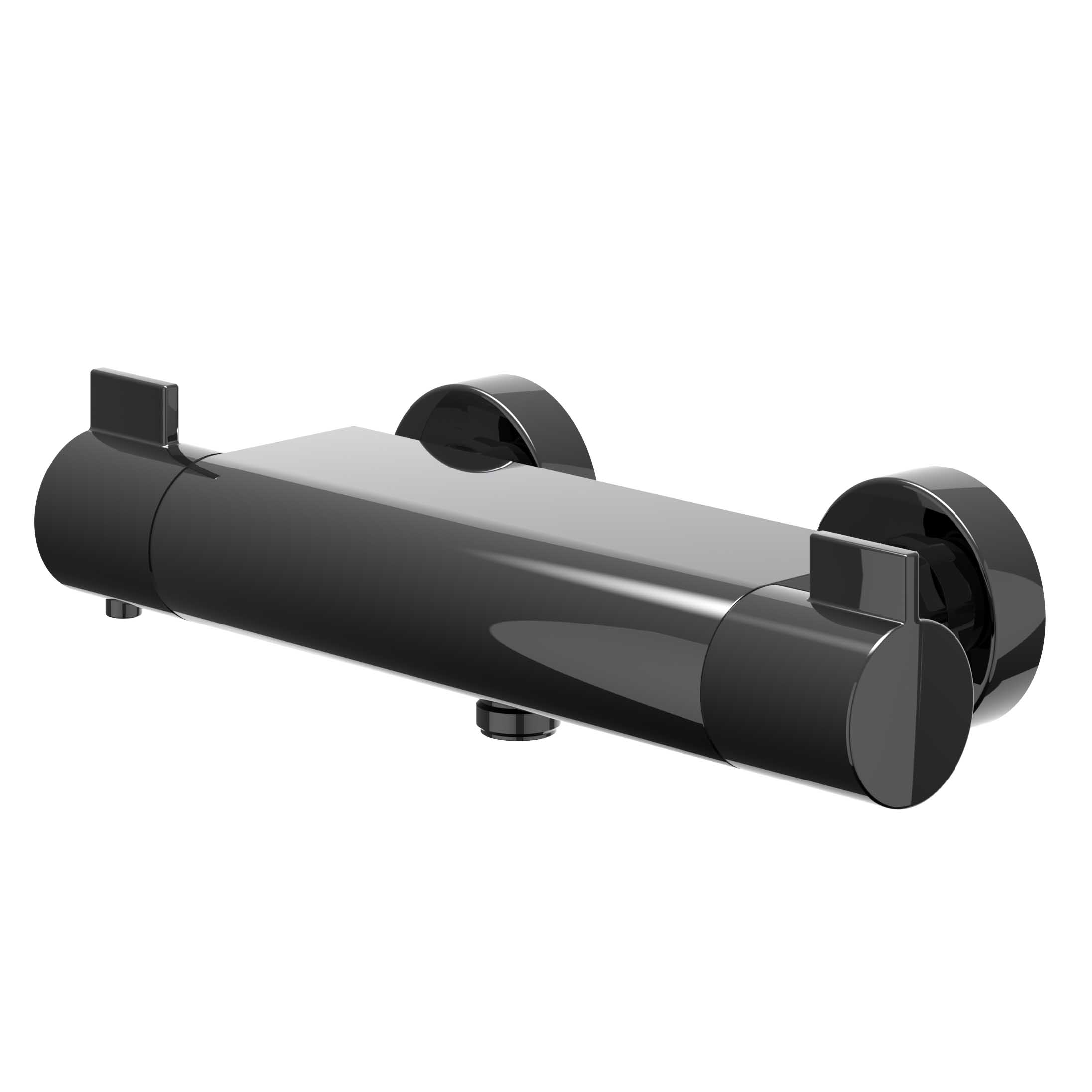 IVY Pact Douchethermostaatkraan opbouw cooltouch 6202007 Zwart chroom PVD