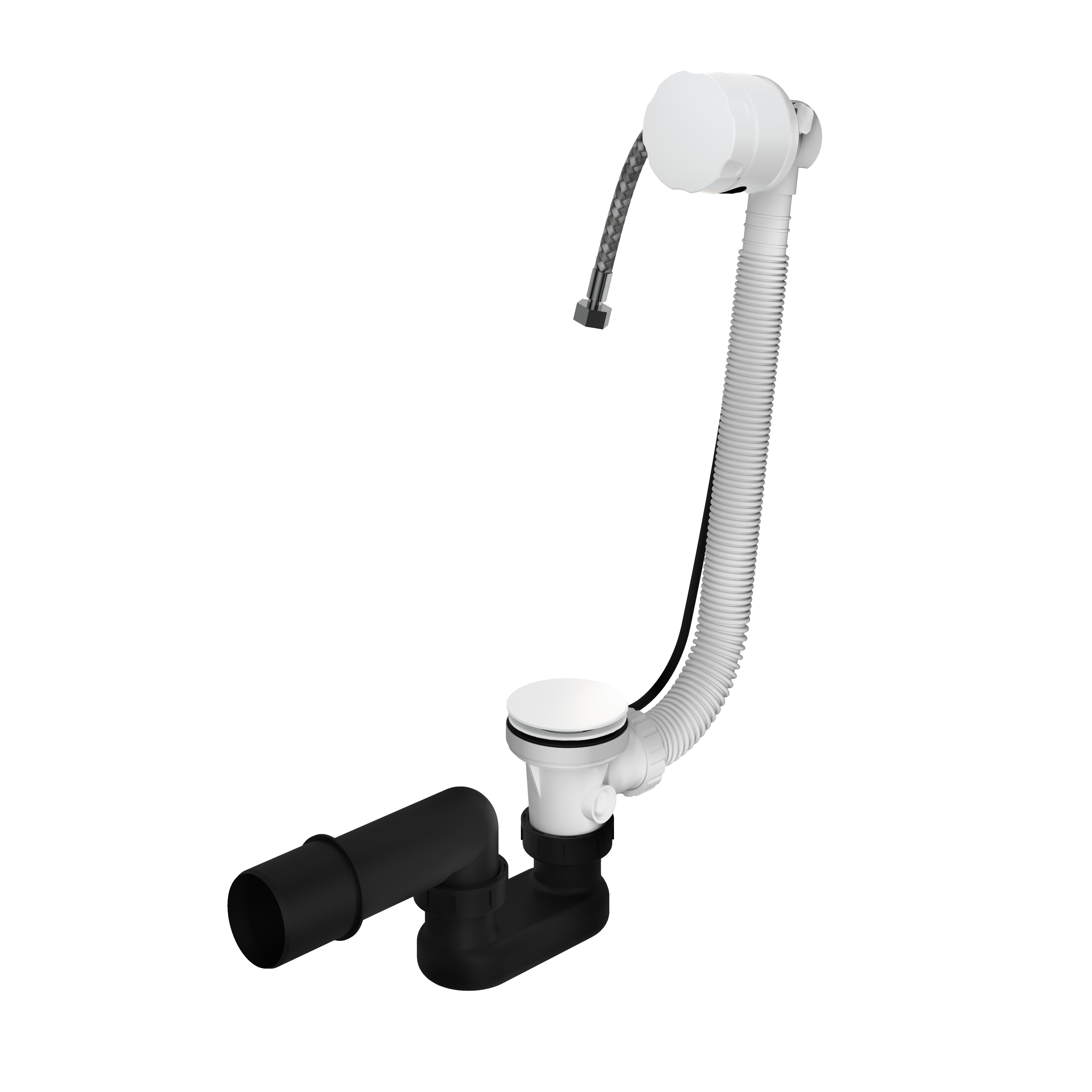 Hotbath Cobber badvulcombinatie P033WH Mat wit