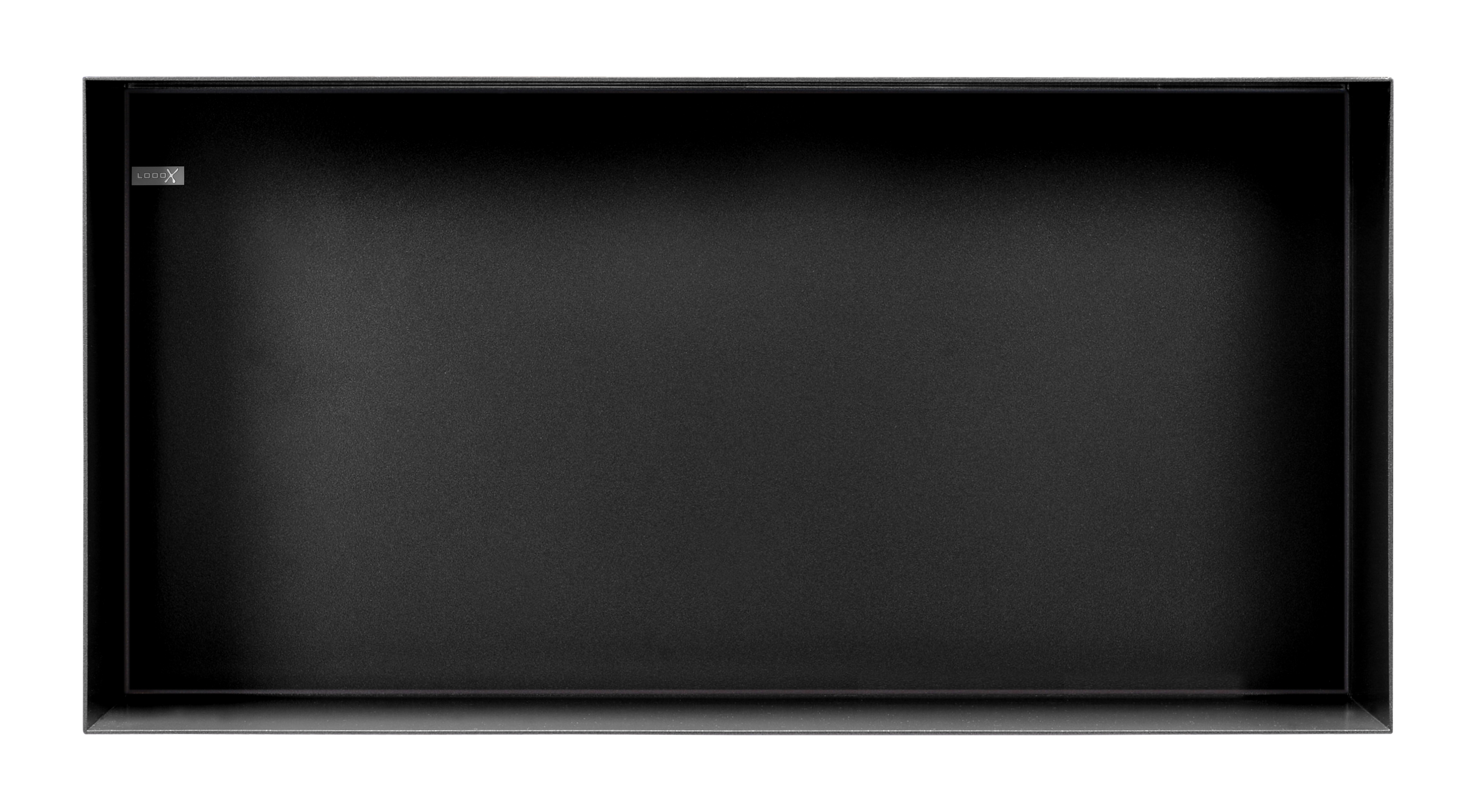 Looox Inbouwnis mat zwart 60x30cm CBOX60MZ
