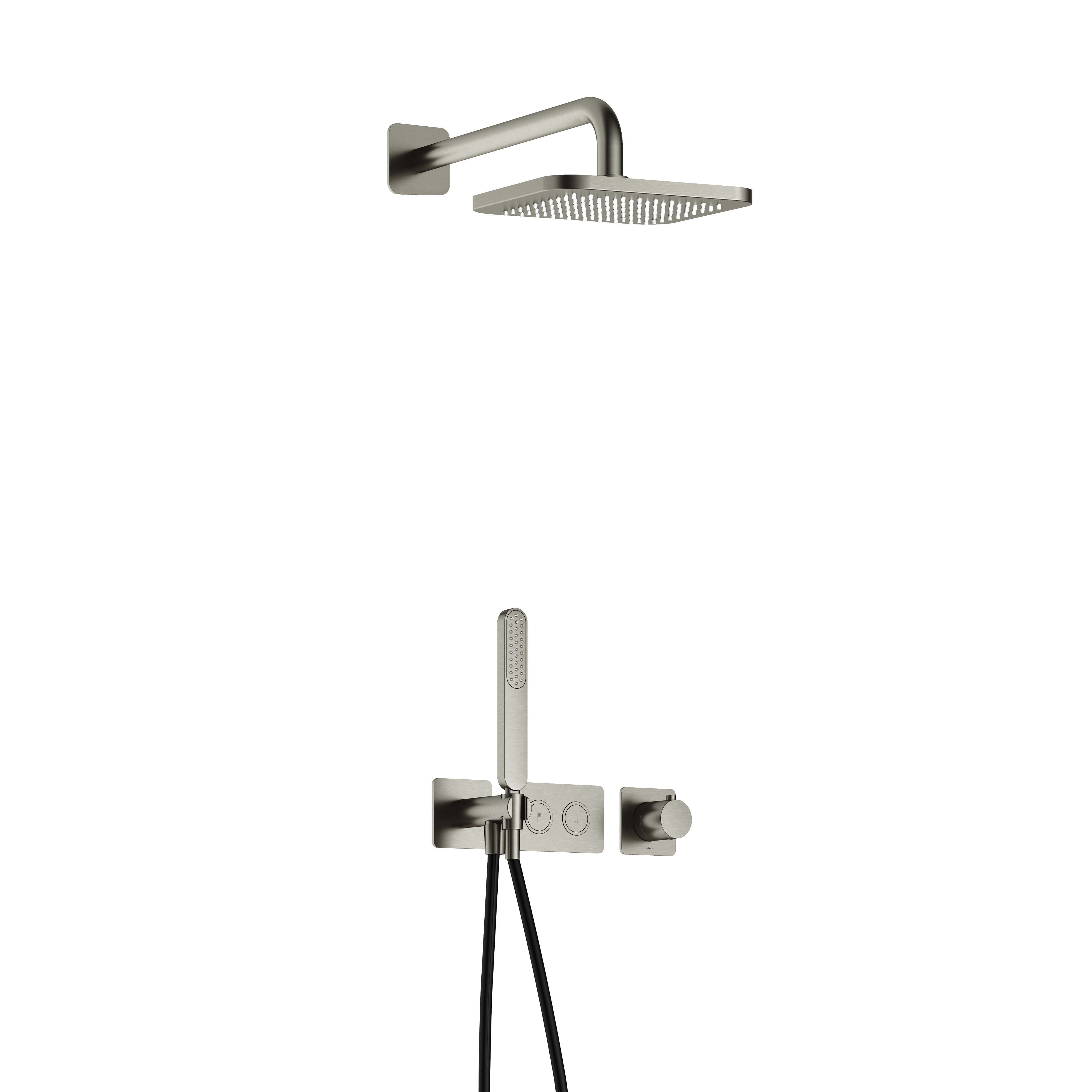 Hotbath High Flow IBS Gal 2 pushbuttons IBS41GN Geborsteld nikkel