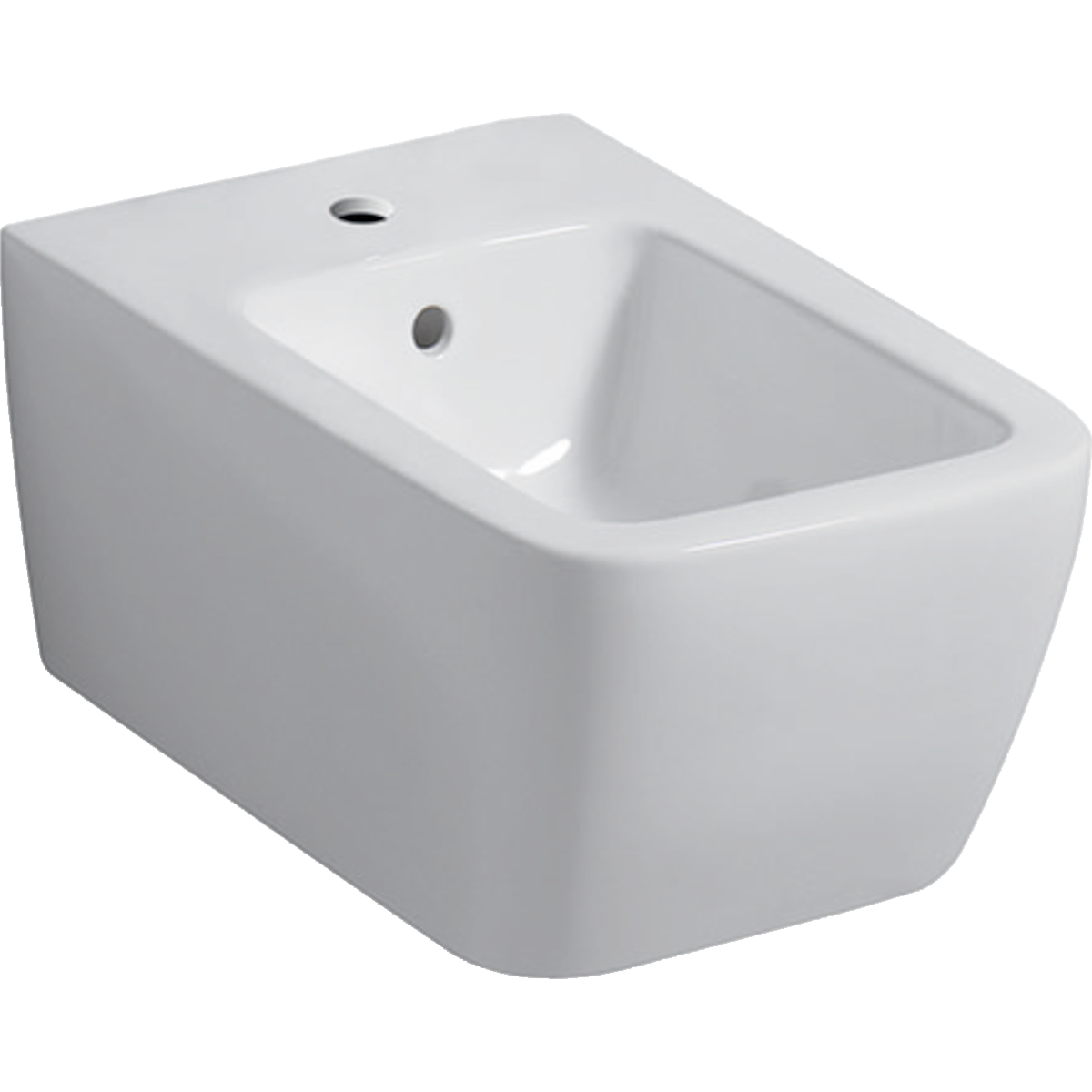 Geberit iCon Square wandbidet 54cm m.overl. 231910000 wit