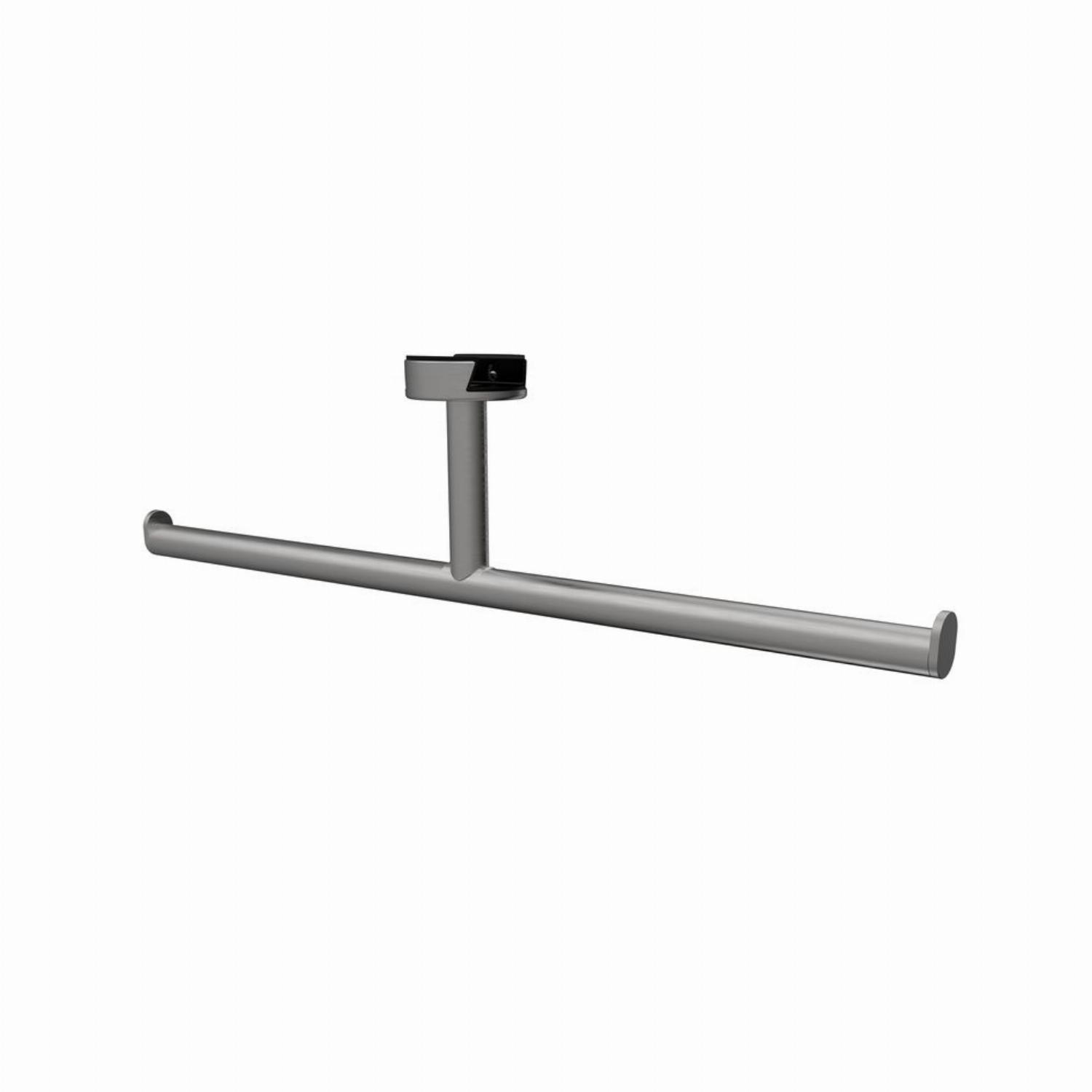 Geesa Leev Toiletrolhouder zonder klep dubbel RVS geborsteld 918212-05