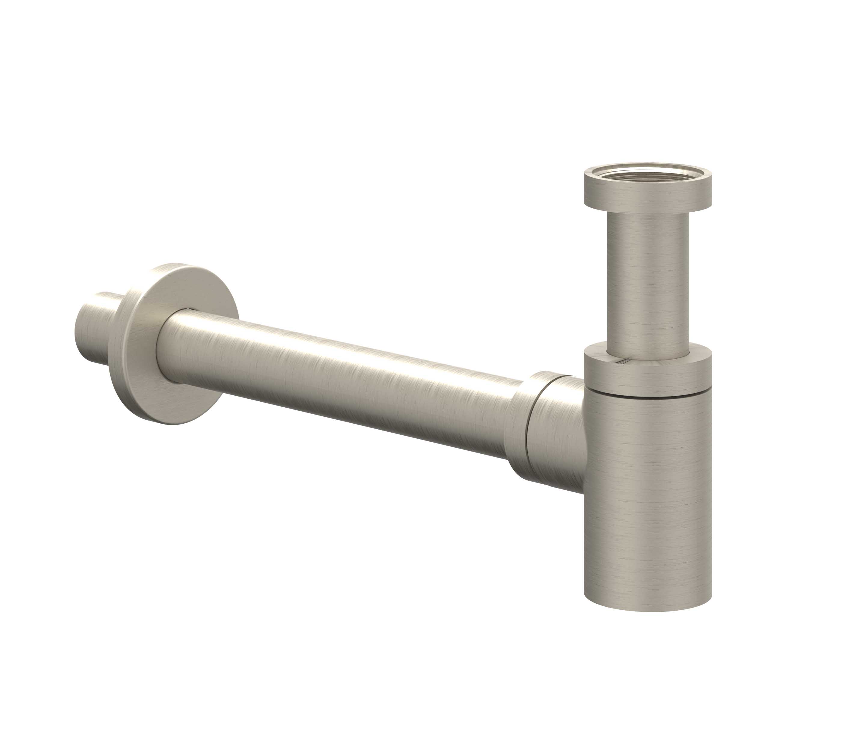 IVY Toebehoren Design sifon laag model 6901853 gebr. nickel PVD