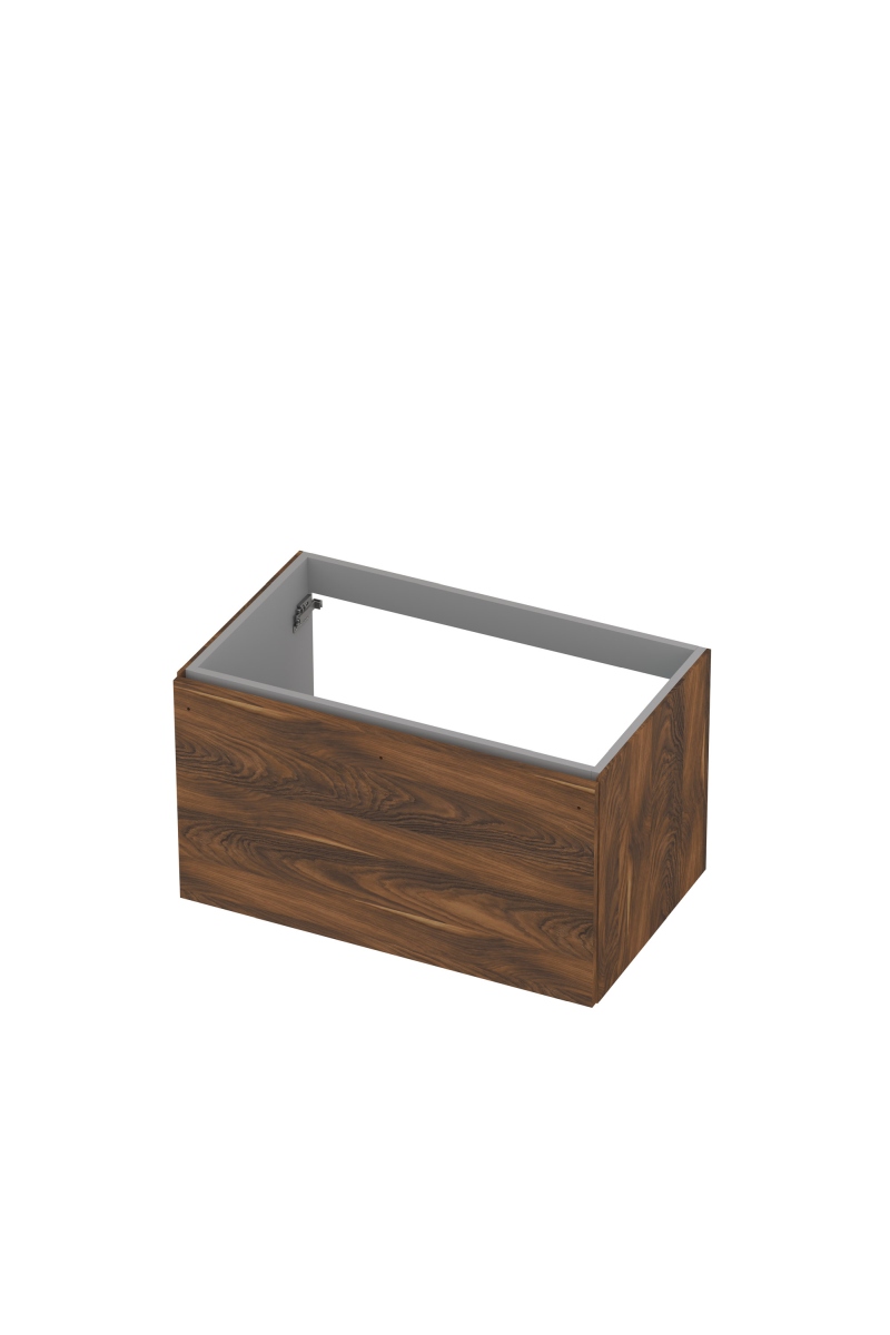 INK UFO onderk. 1 lade softclose met greep hout decor 1258012 Noten H450xB800xD480