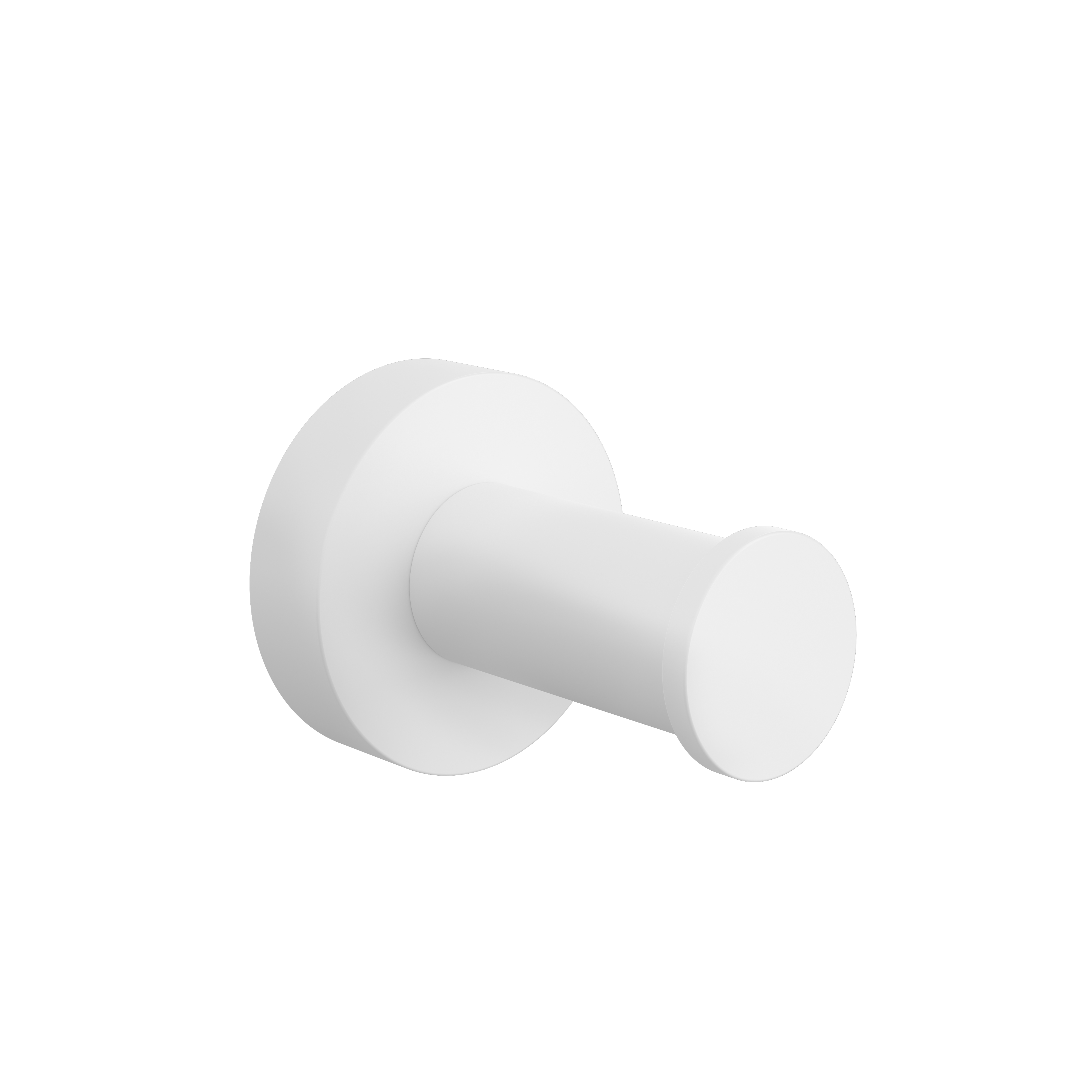 Hotbath More haak BAA03WH Mat wit