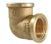 Messing schroefknie 1