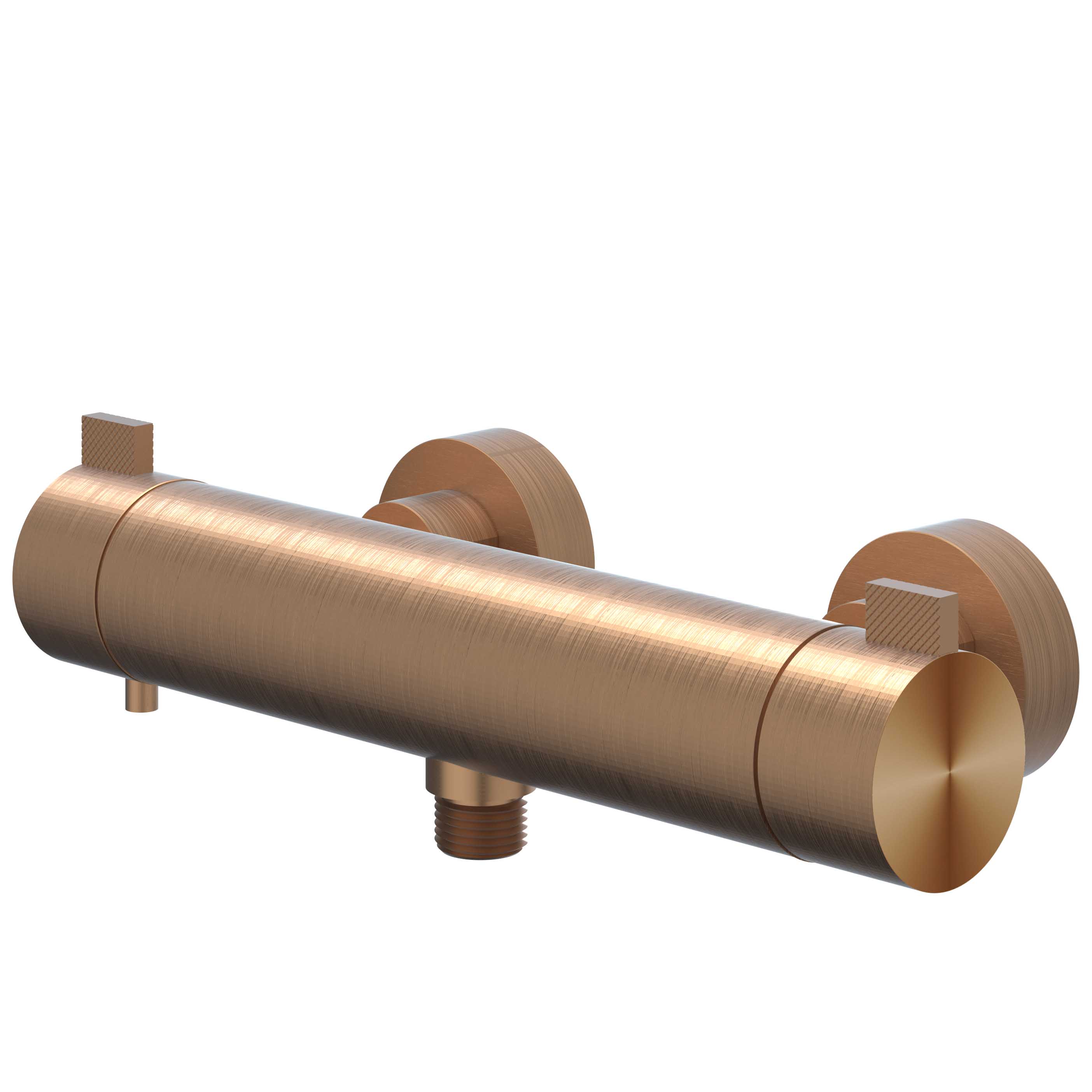 IVY Tribe Douchethermostaatkraan opbouw cooltouch 6201023 RVS316 gebr. mat koper PVD