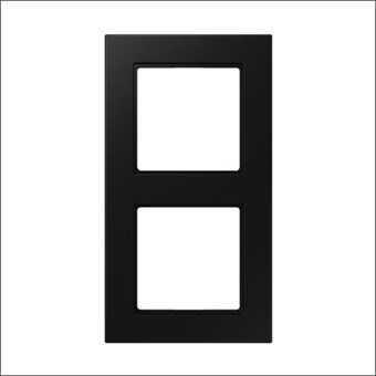 ST. AFDEKRAAM 2V A550 ZWART MAT A5582BFSWM JUNG - 10377813